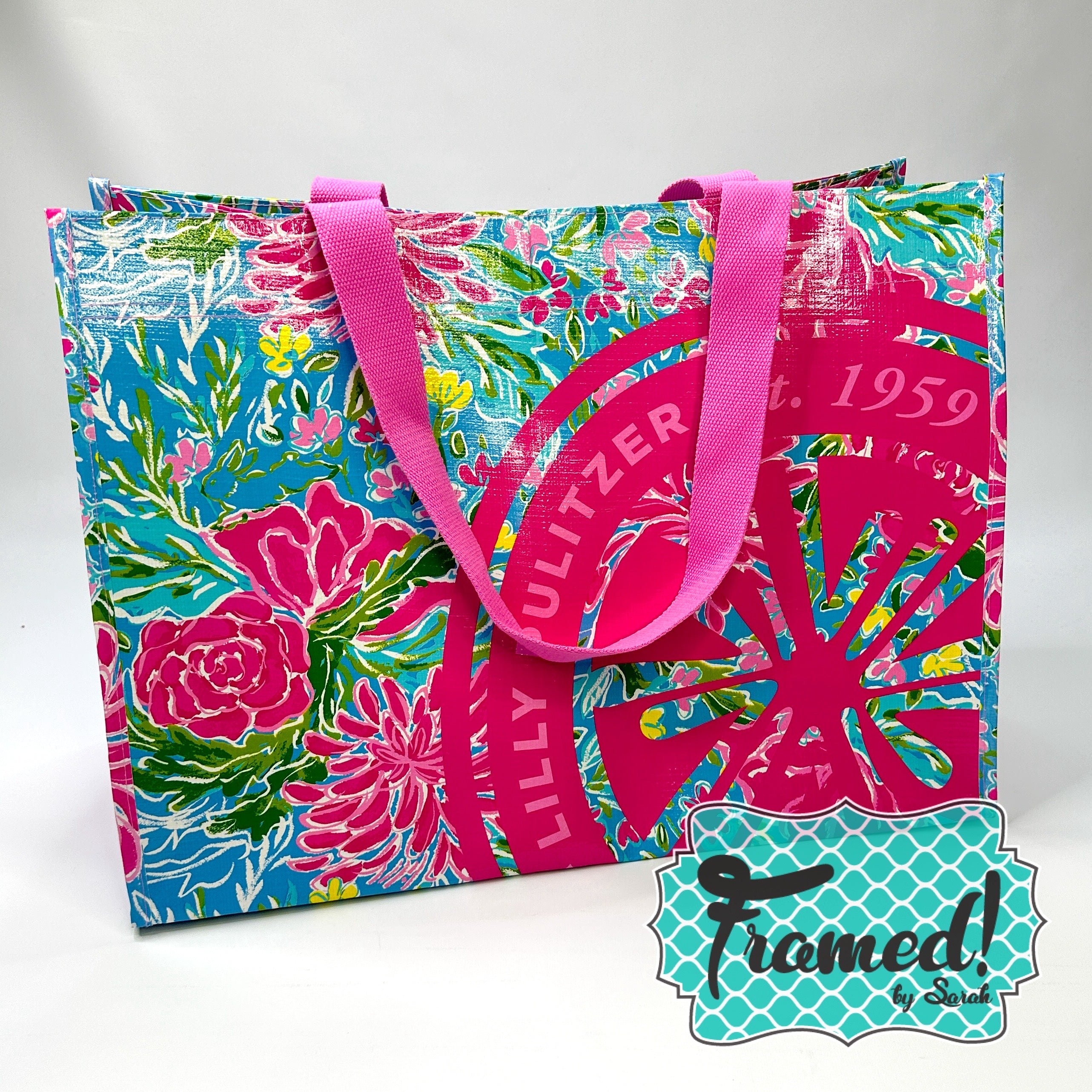 Large 'Lilly Pulitzer' Market Carryall Tote