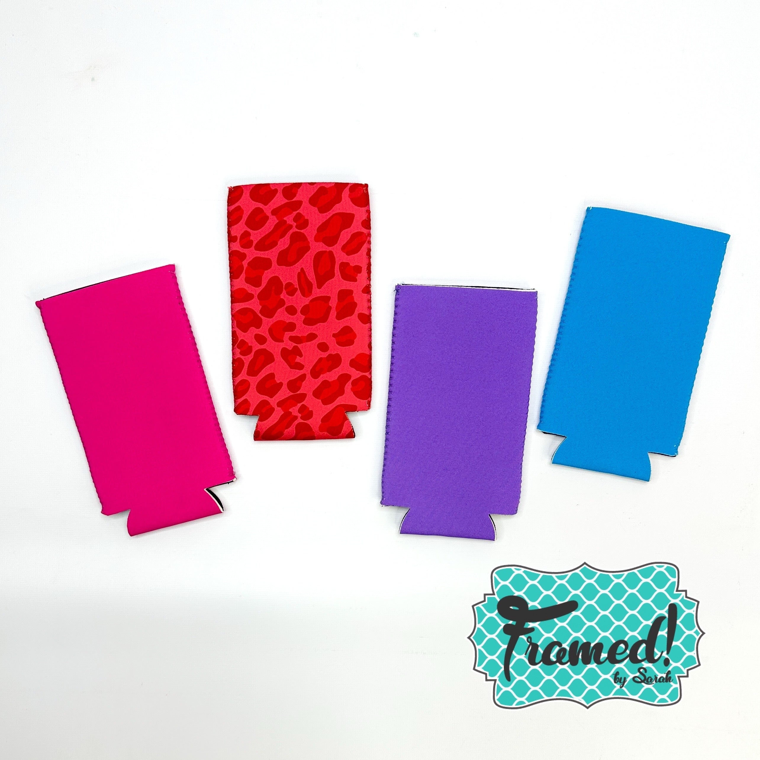 Block Monogram Koozies