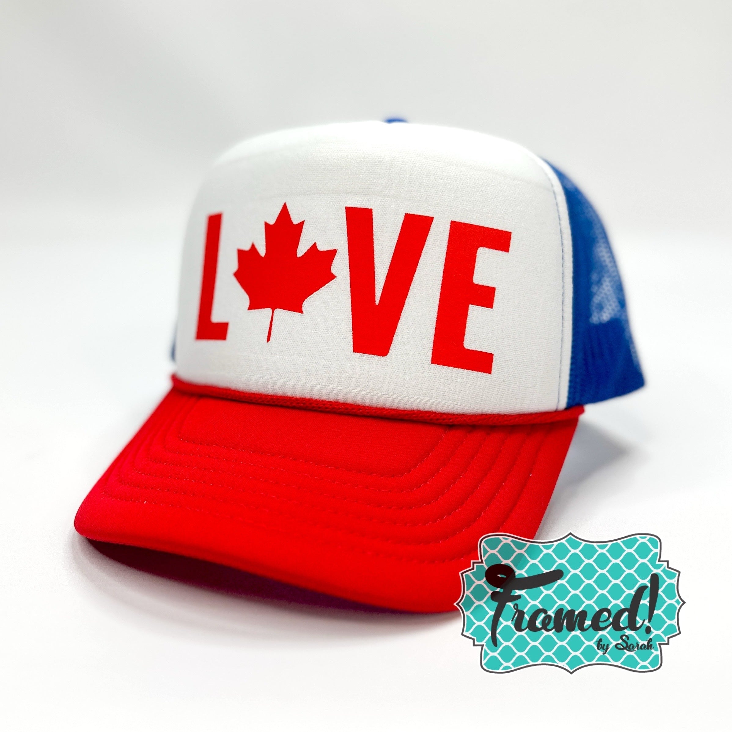 Canada Love Trucker Hat