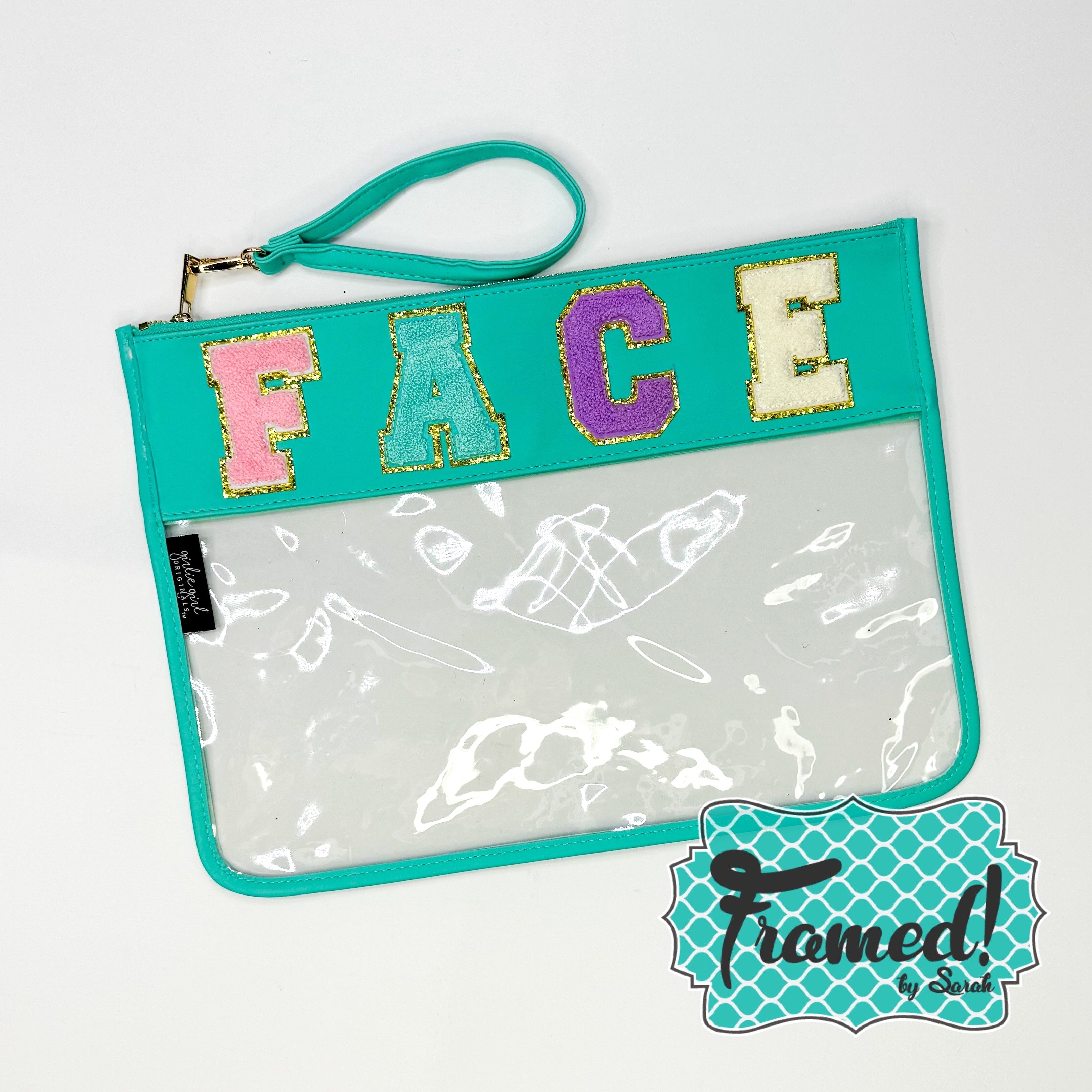 FACE Clear Zipper Bag