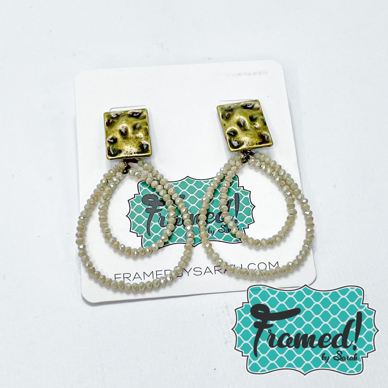 Gold Vintage Glam Earrings