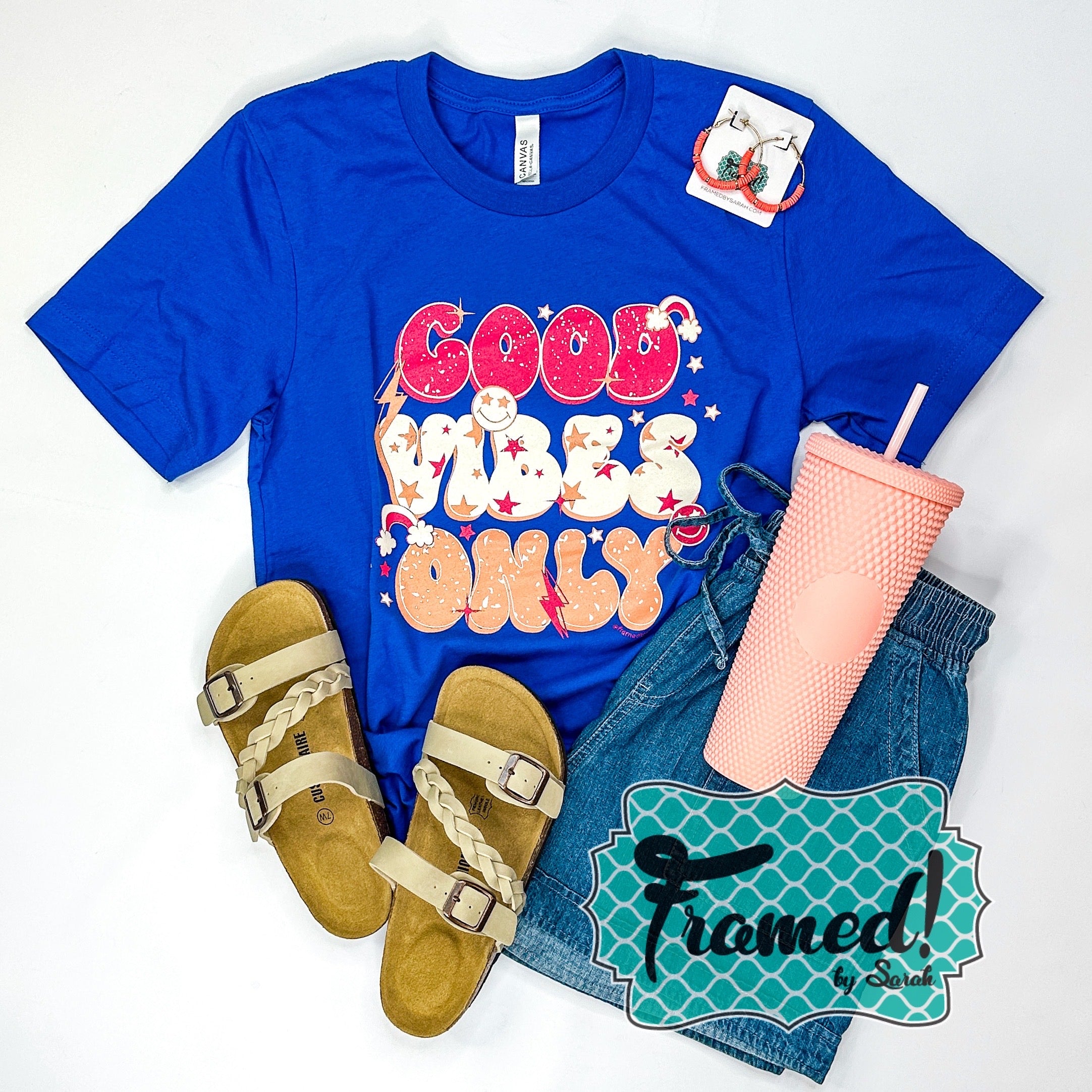 Good Vibes Only Graphic Tee (Large only)