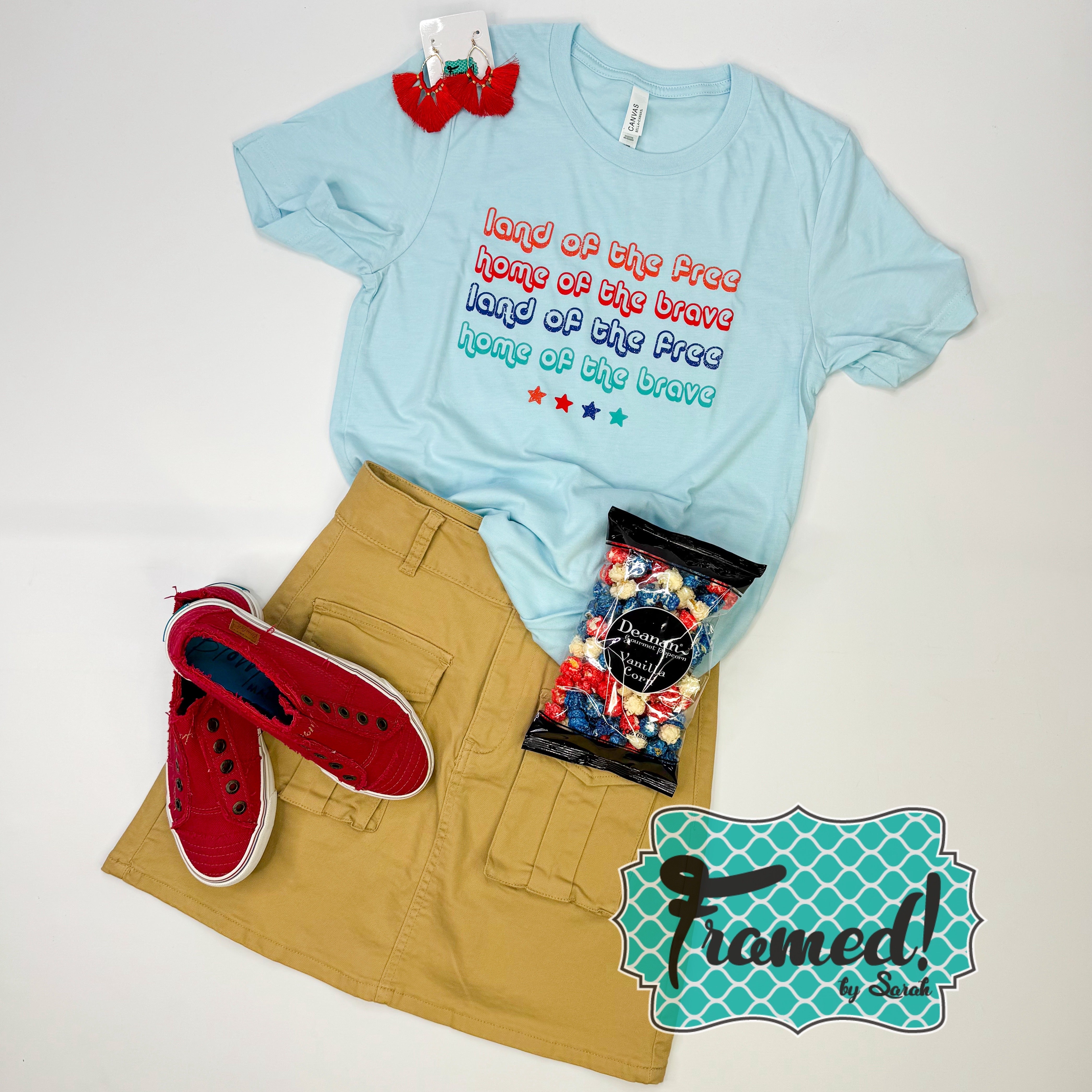 Khaki Carly Cargo Skirt (Sm/Md only)