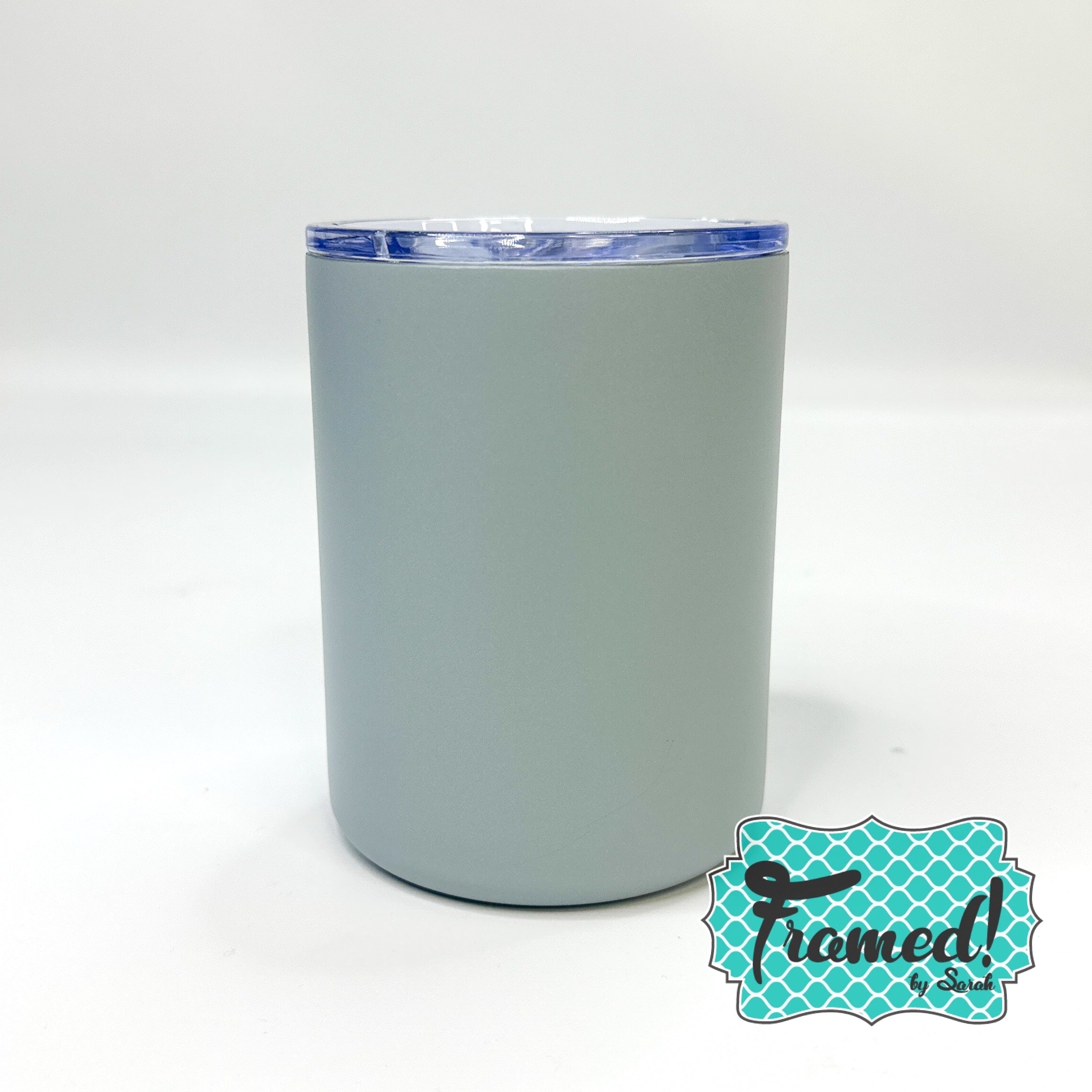 Light Gray 12 oz Tumbler