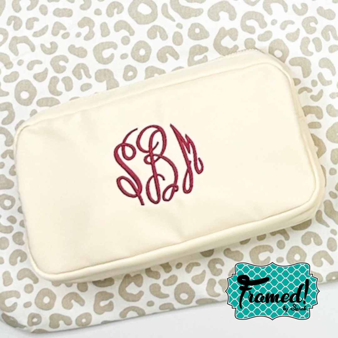 Cream Logan Accessory Bag
