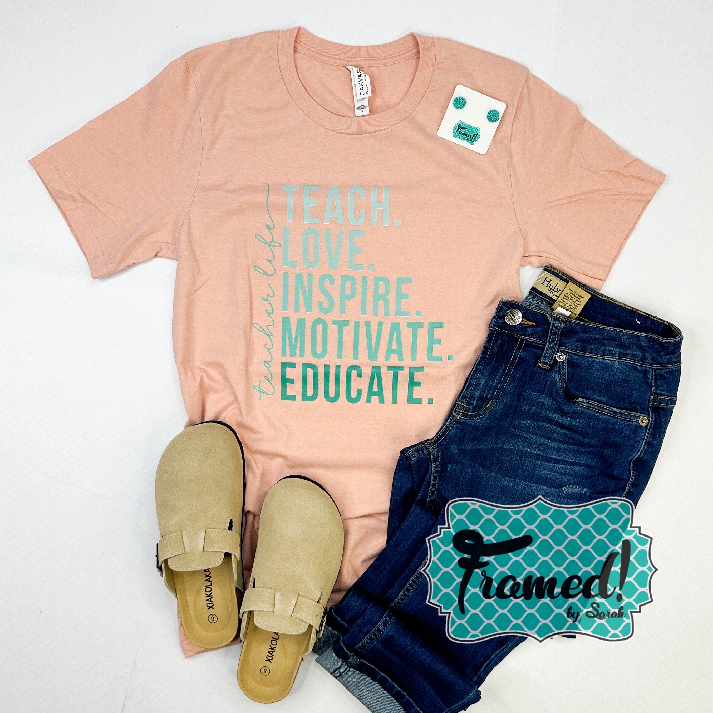'Teacher Life' Graphic Tee