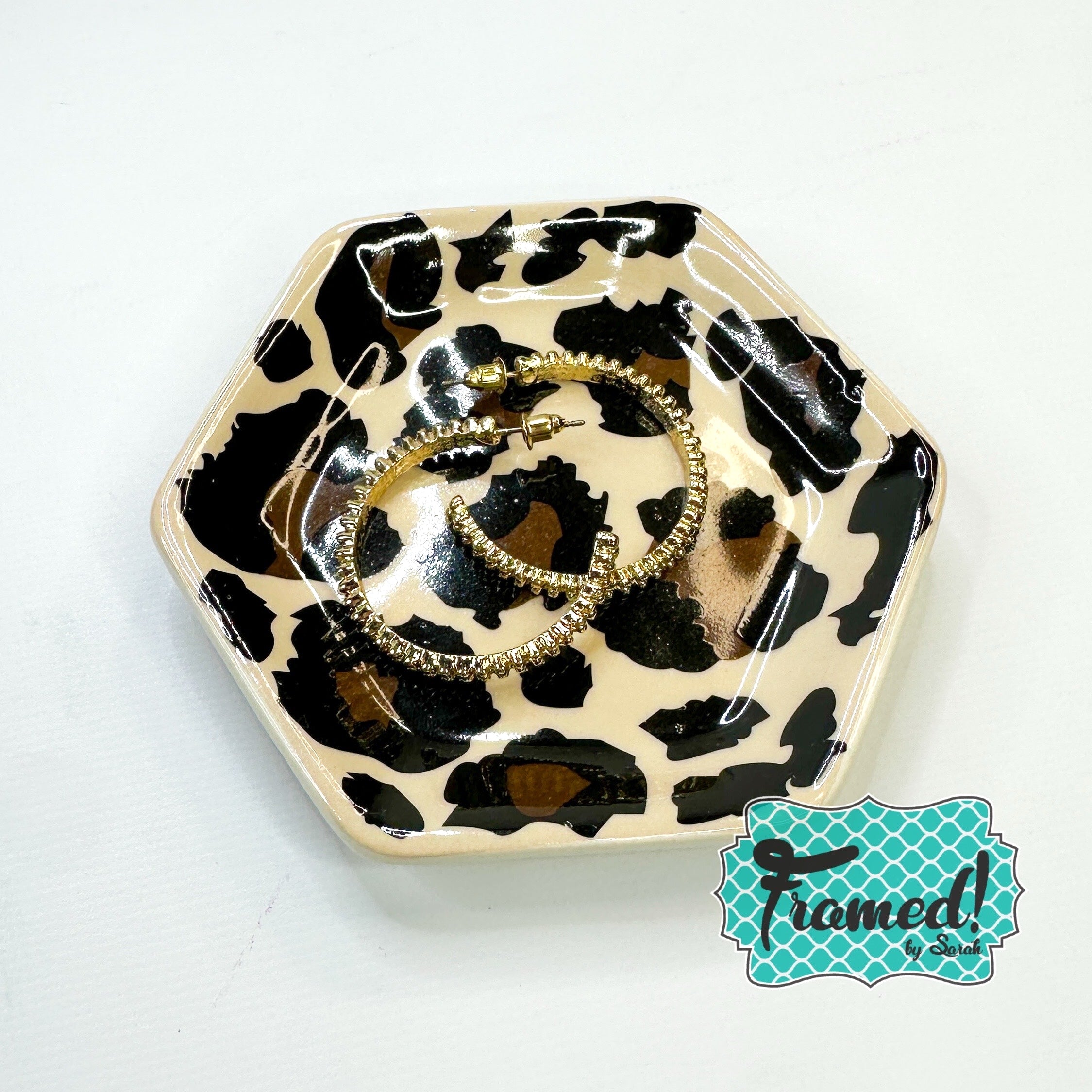 Leopard Trinket Tray