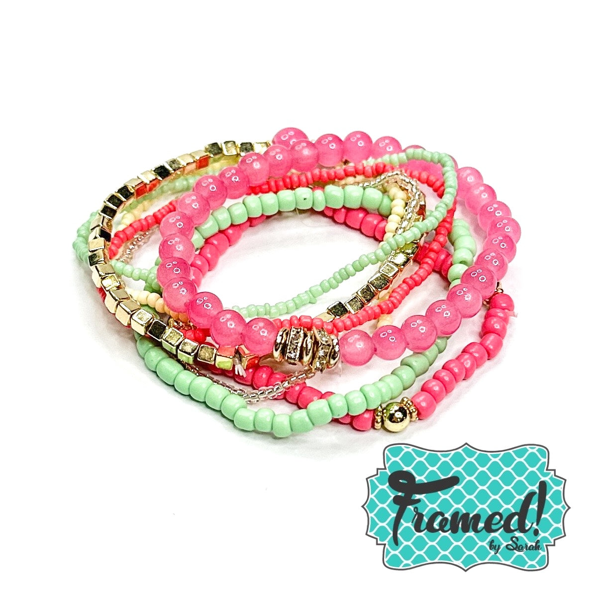 Shades of Spring Bracelet Stack