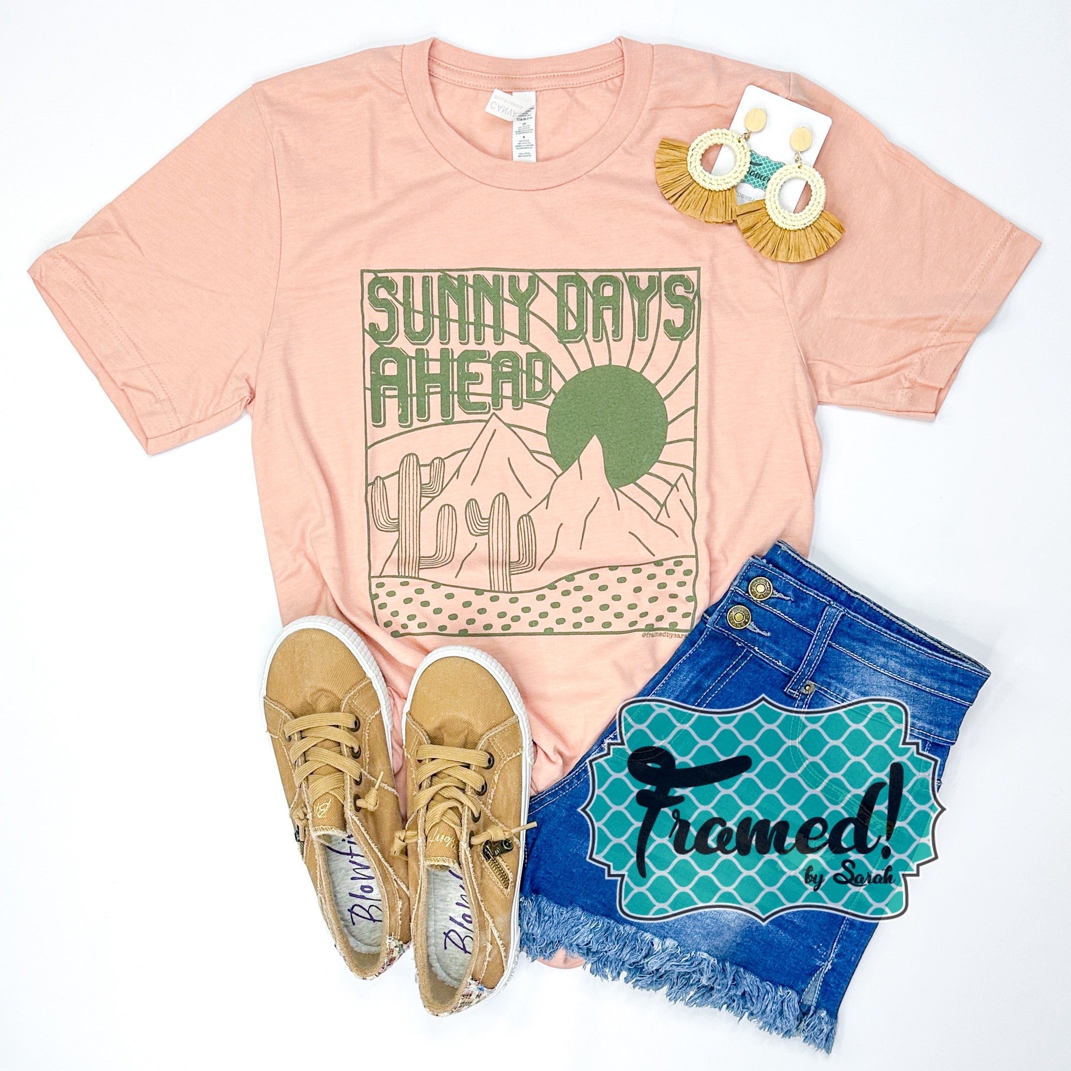 Sunny Days Ahead Graphic Tee (Small only)