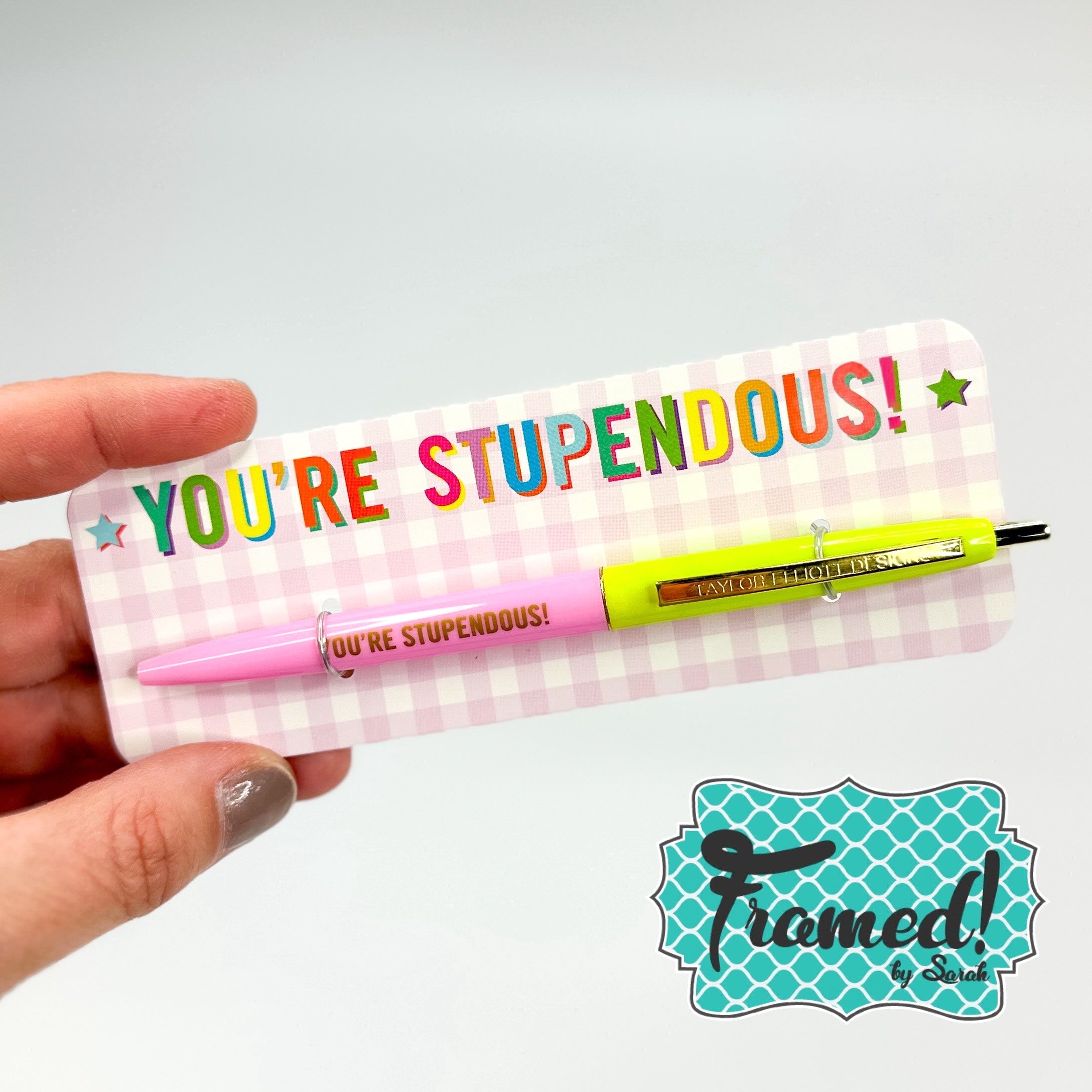 'Best Teacher Ever' Pen & Notepad Set