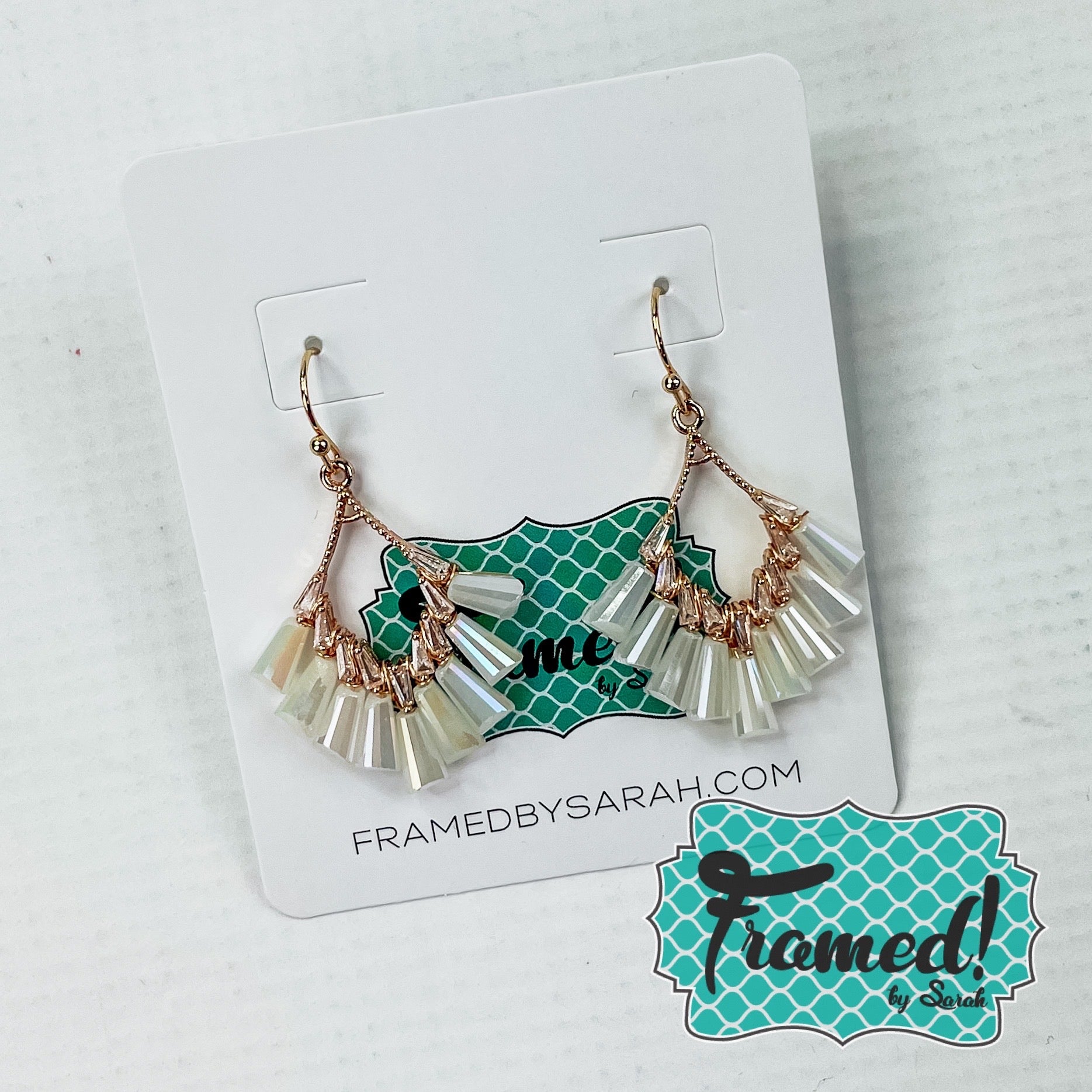 Ivory Chandelier Earrings