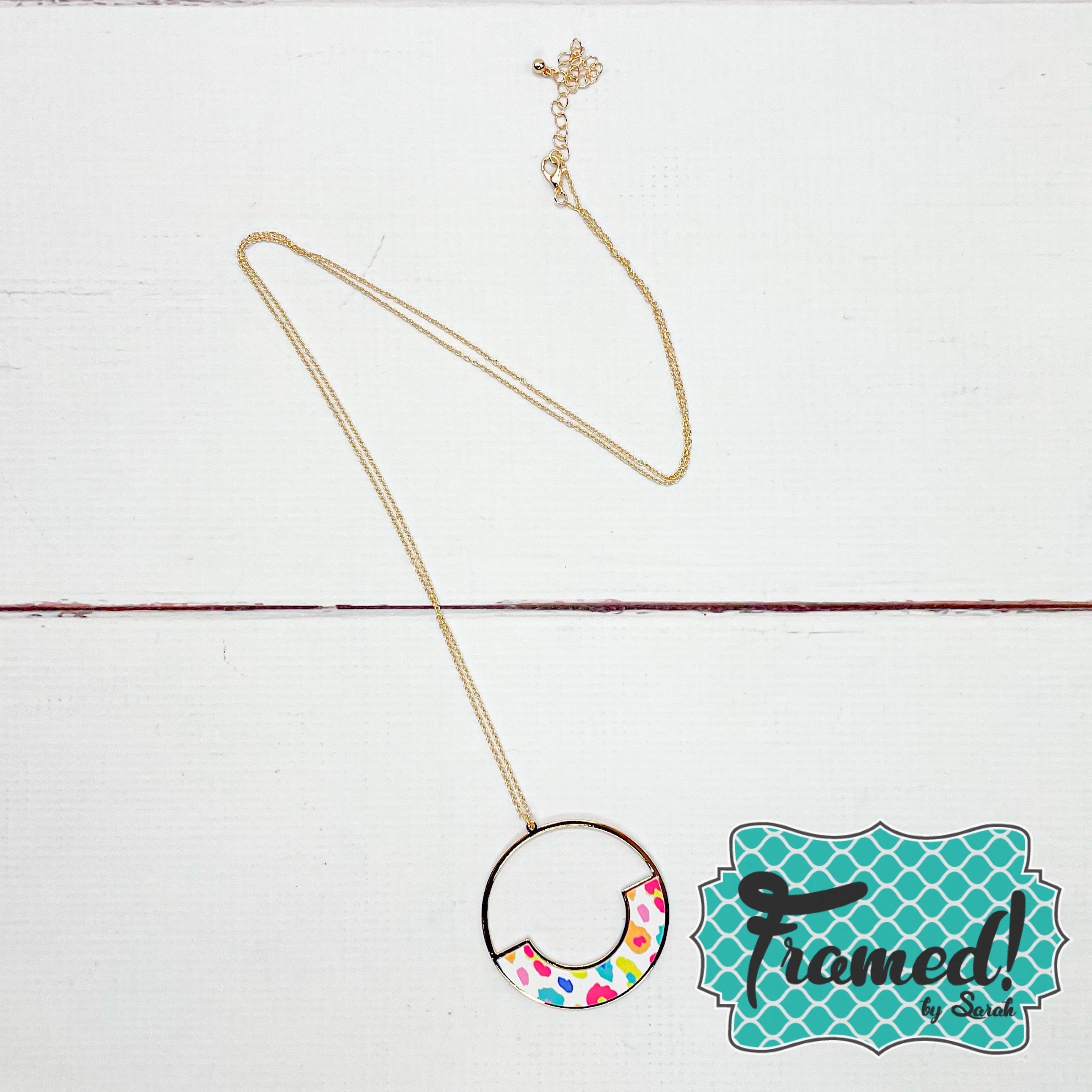 Fun Leopard Long Necklace