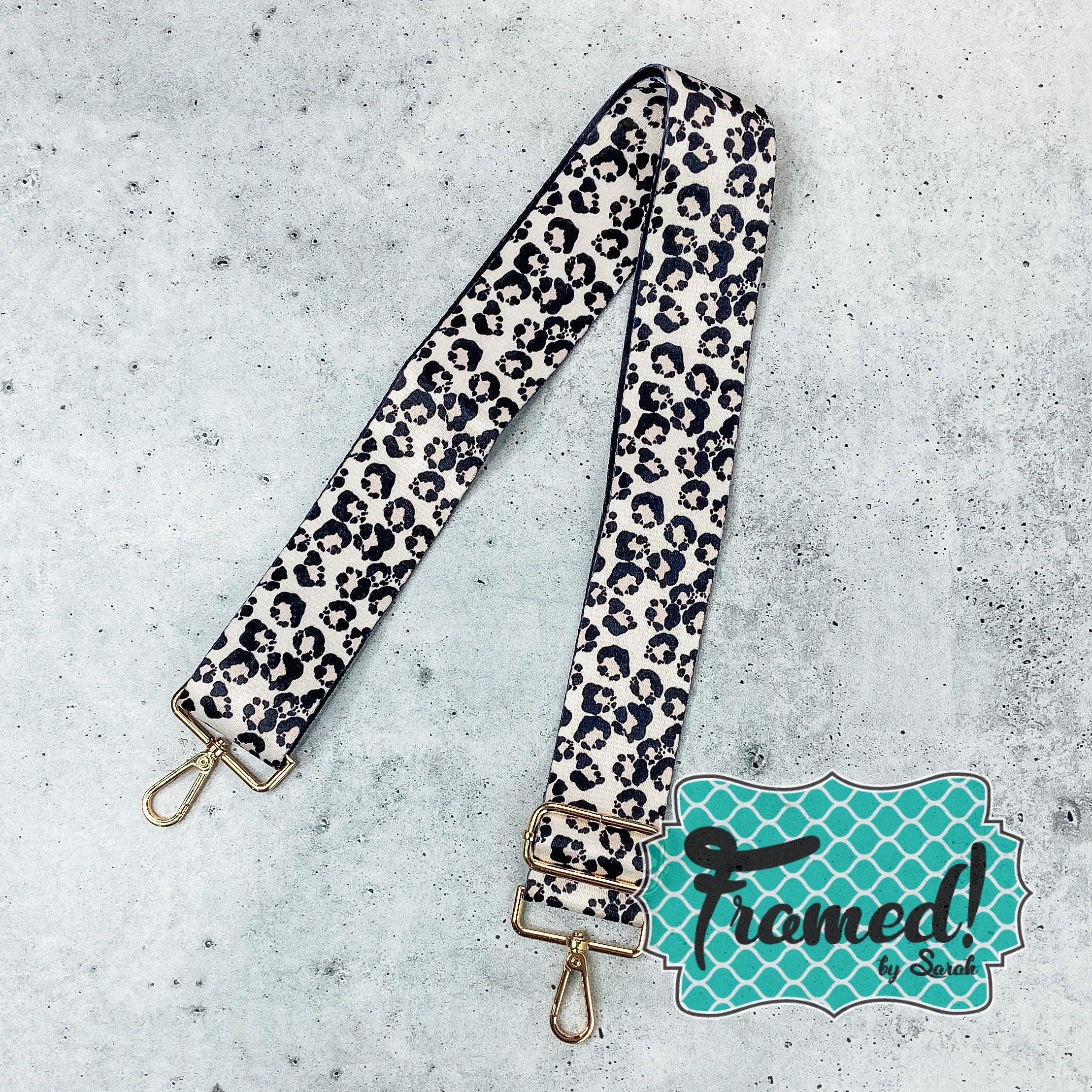 Powder Print Guitar Bag Strap