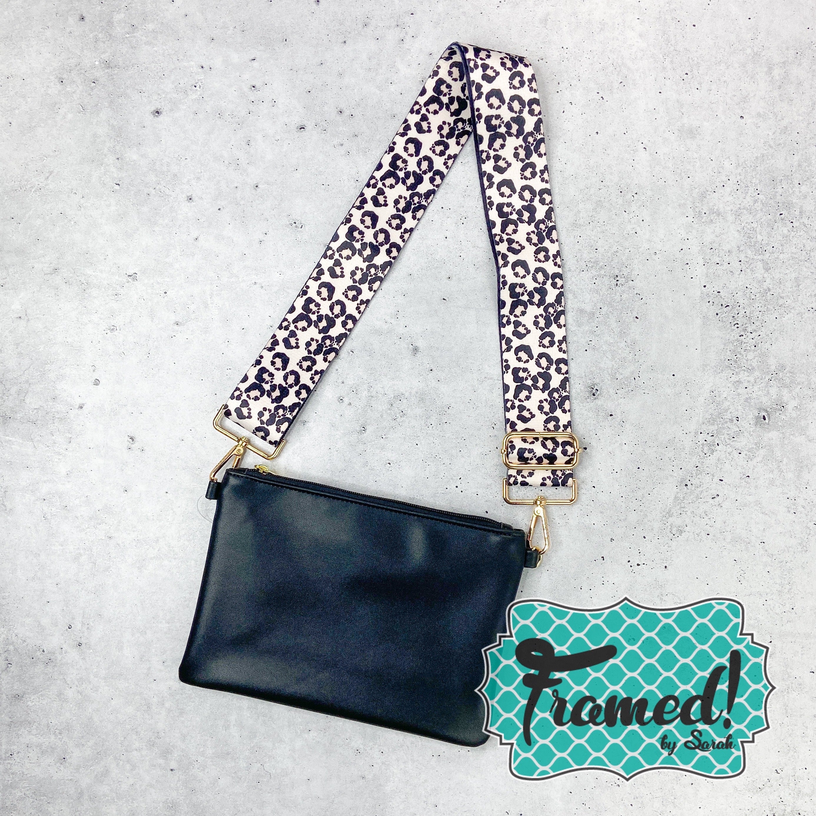Powder Print Guitar Bag Strap