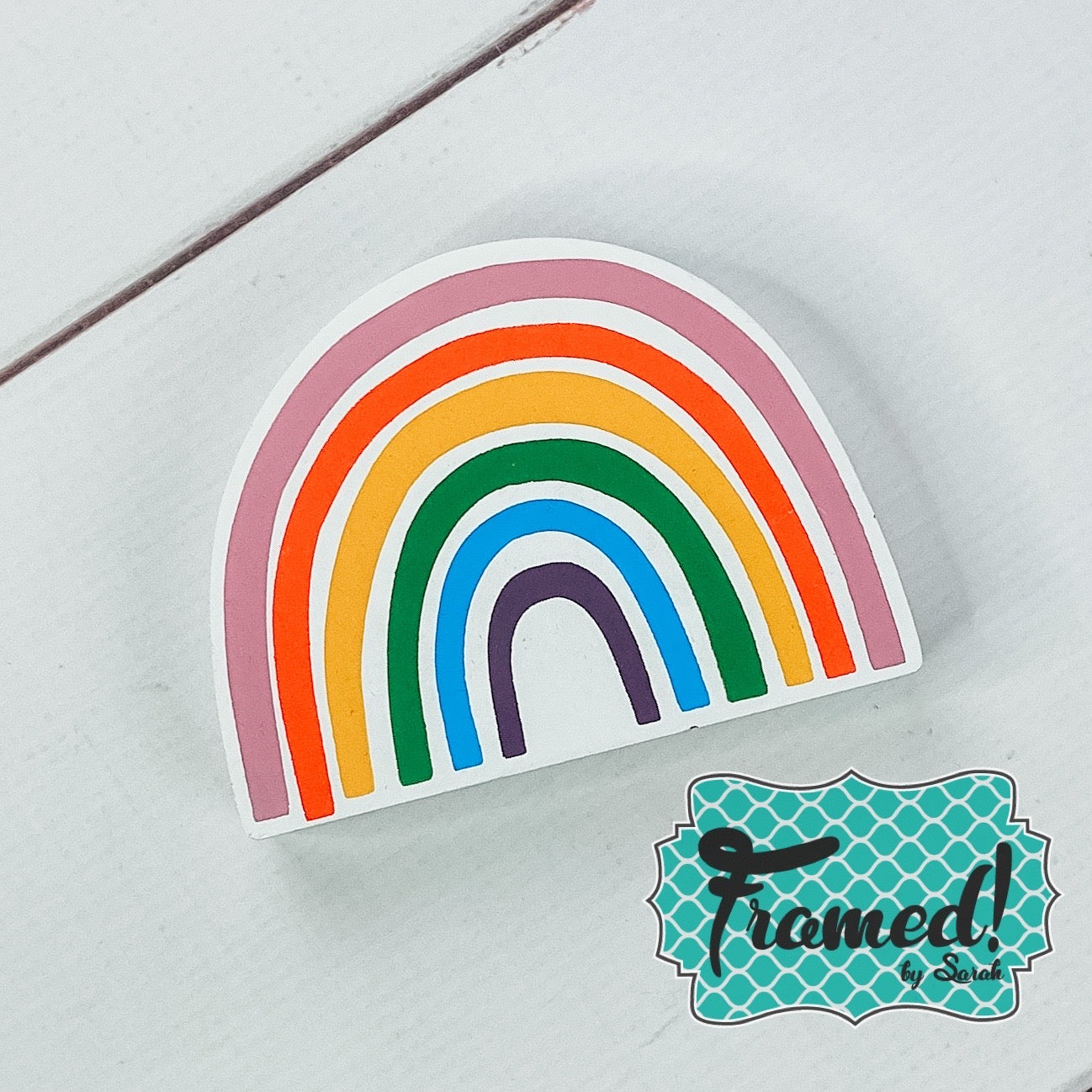 Rainbow Desk Decor