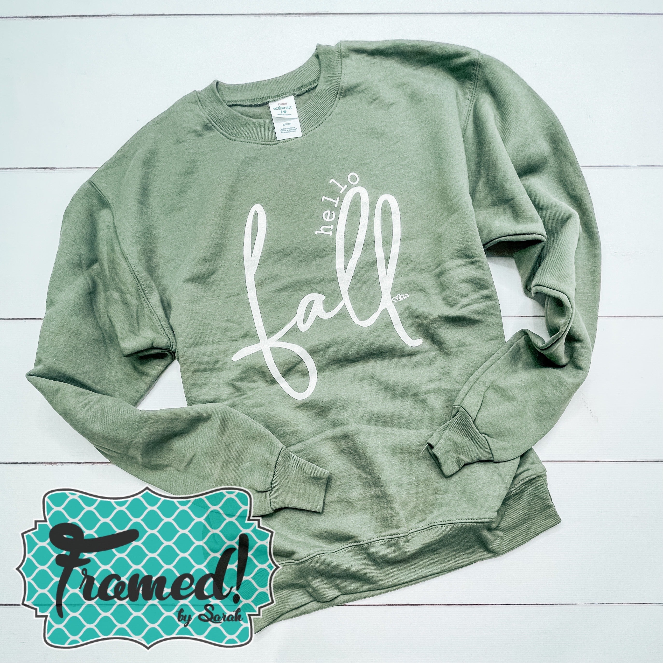 Hello Fall Sweatshirt (Sm & 3X only)
