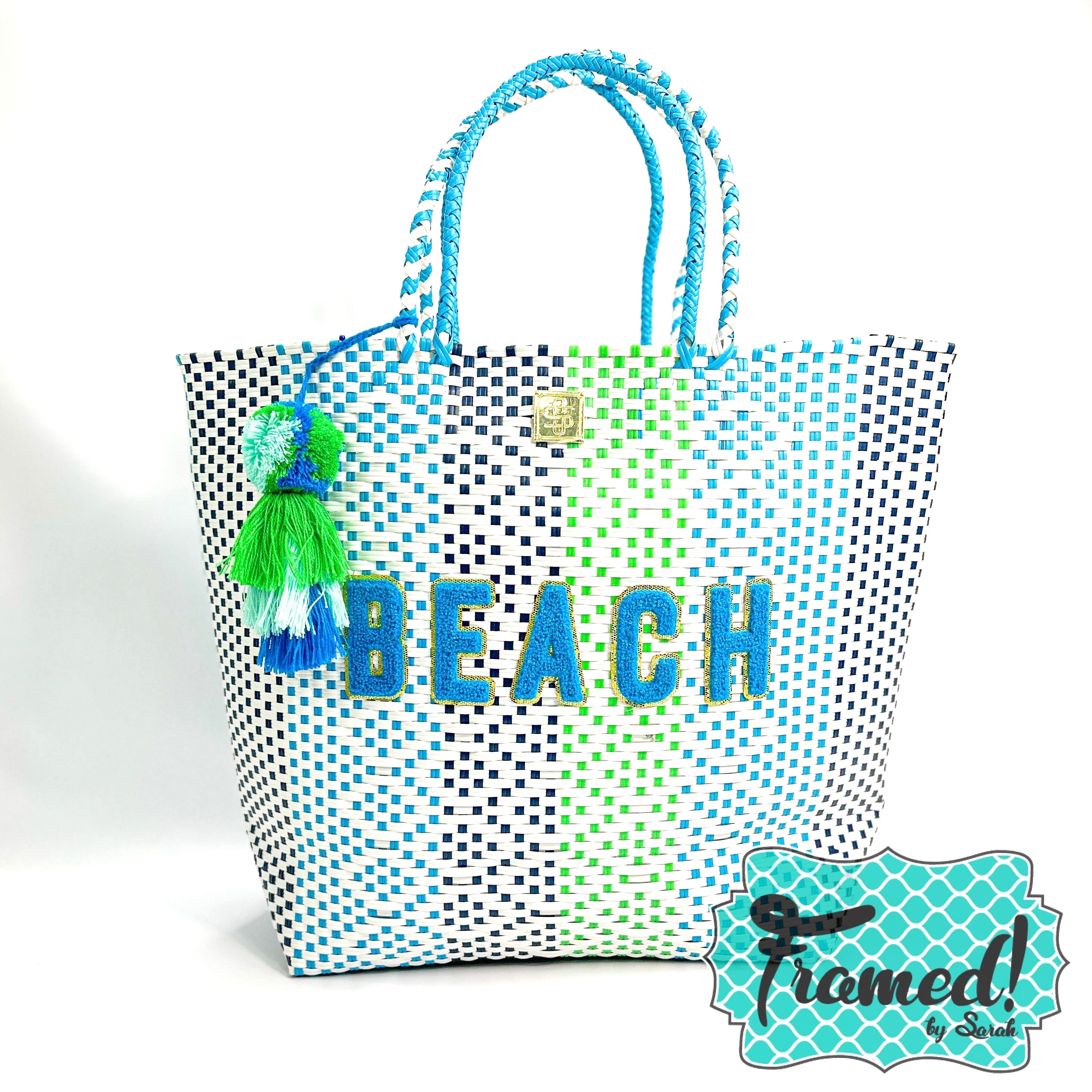 Woven "Beach" Tote