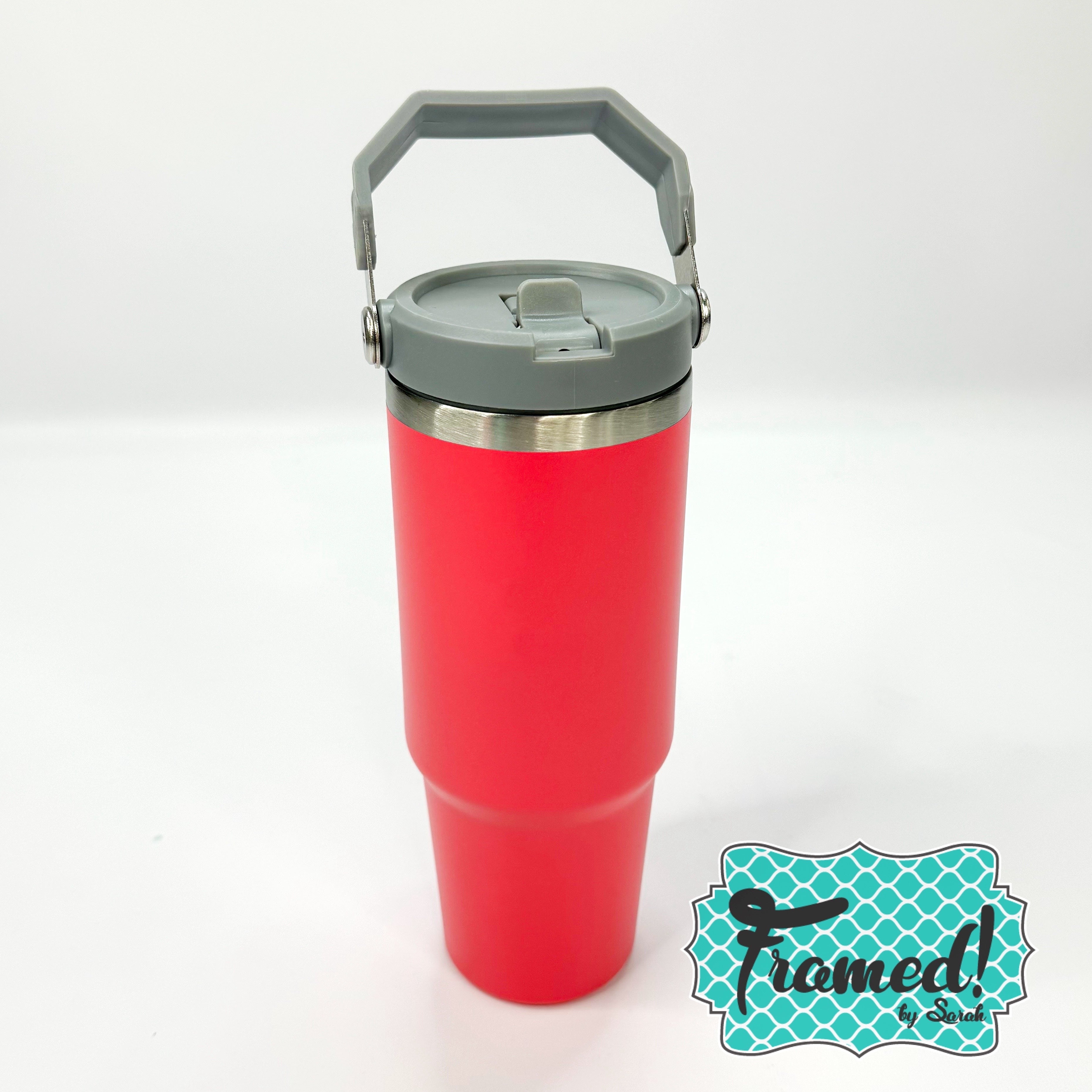 Coral 30 oz Matte Tumbler