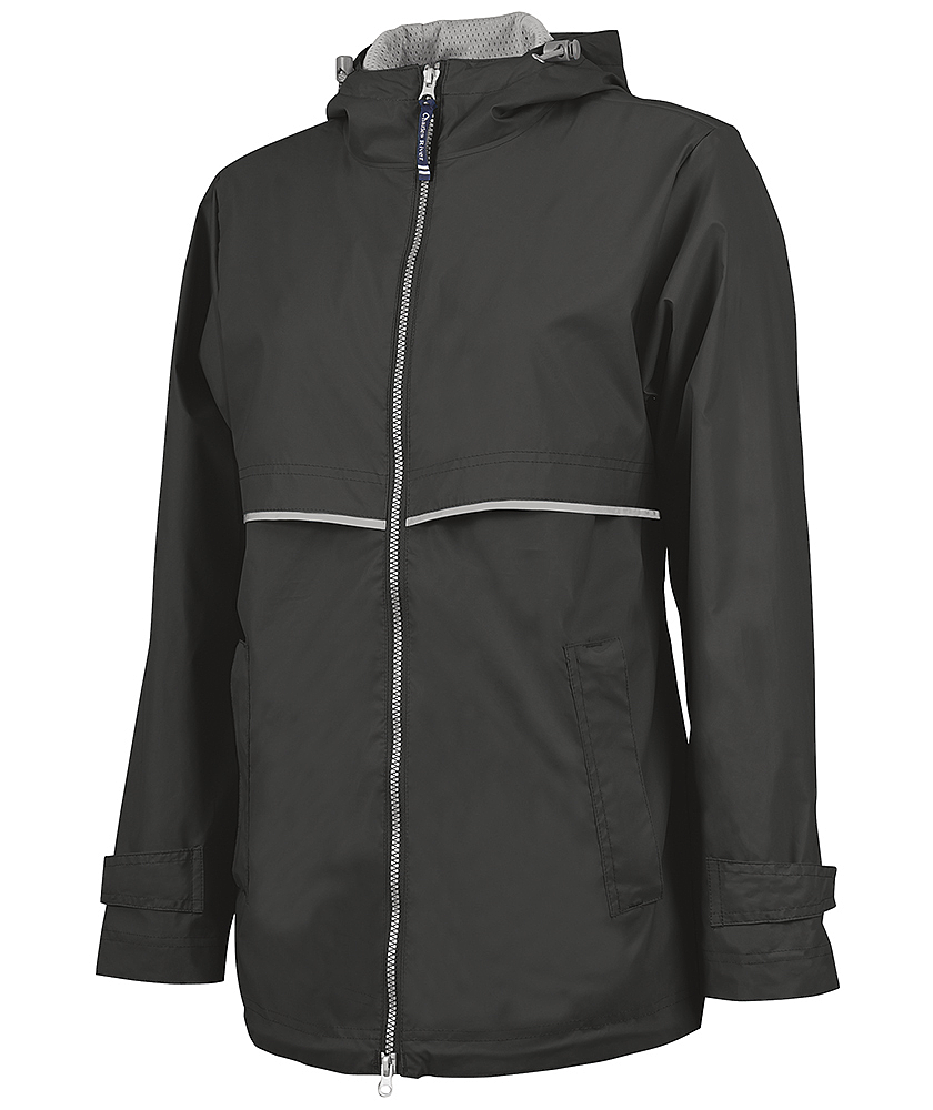 Waterproof Zip-Up Rain Jacket