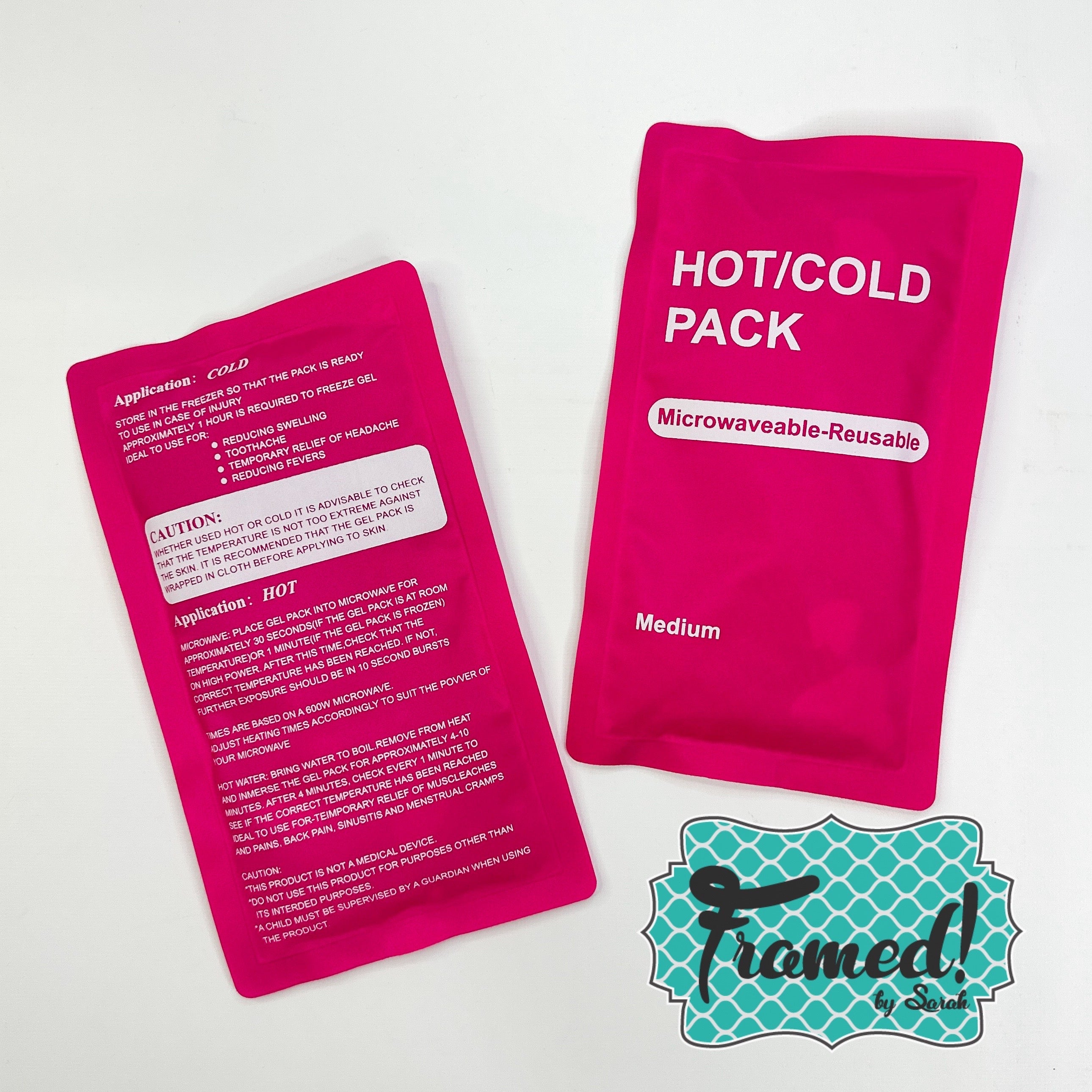 Set of 2 Reusable Hot/Cold Packs