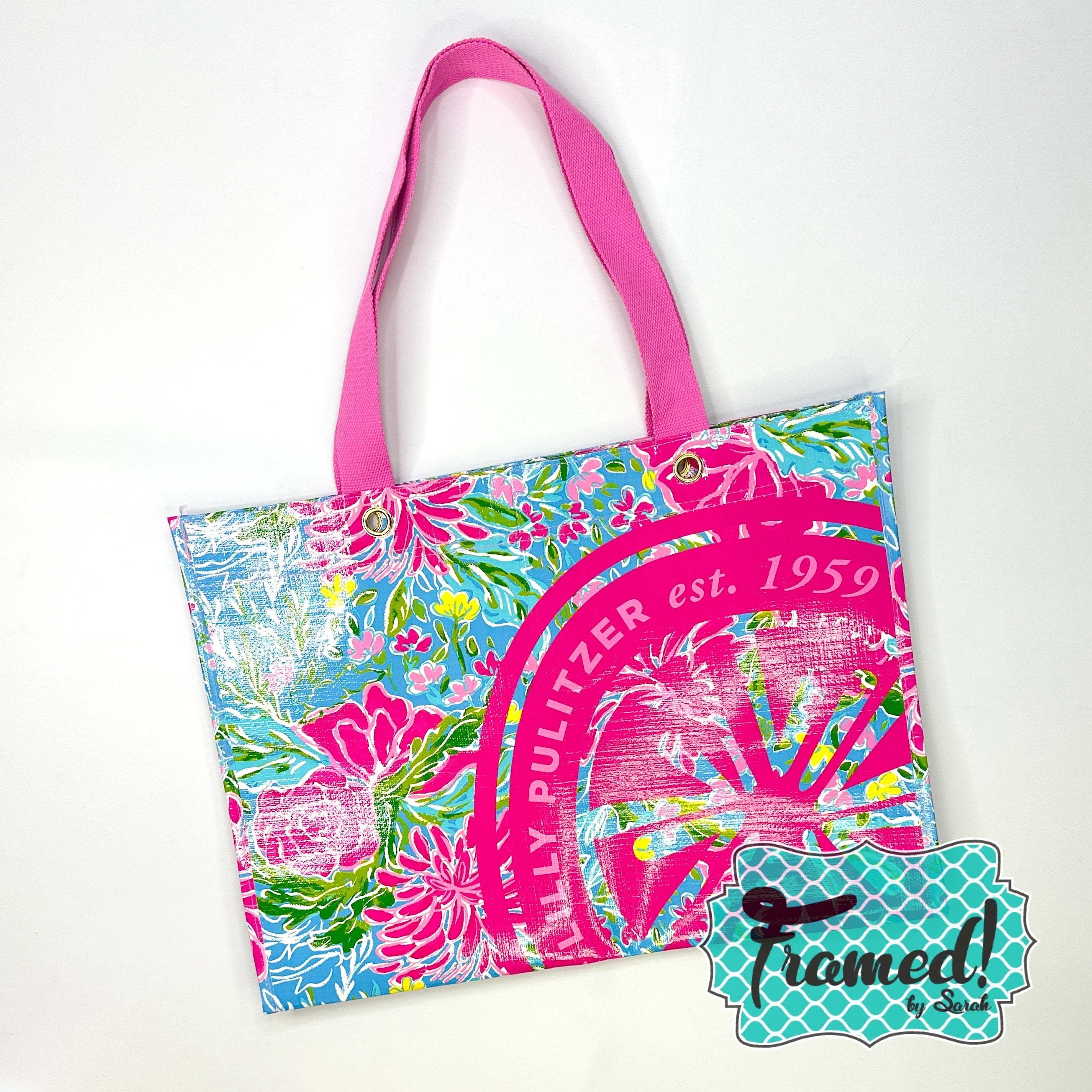 Large 'Lilly Pulitzer' Market Carryall