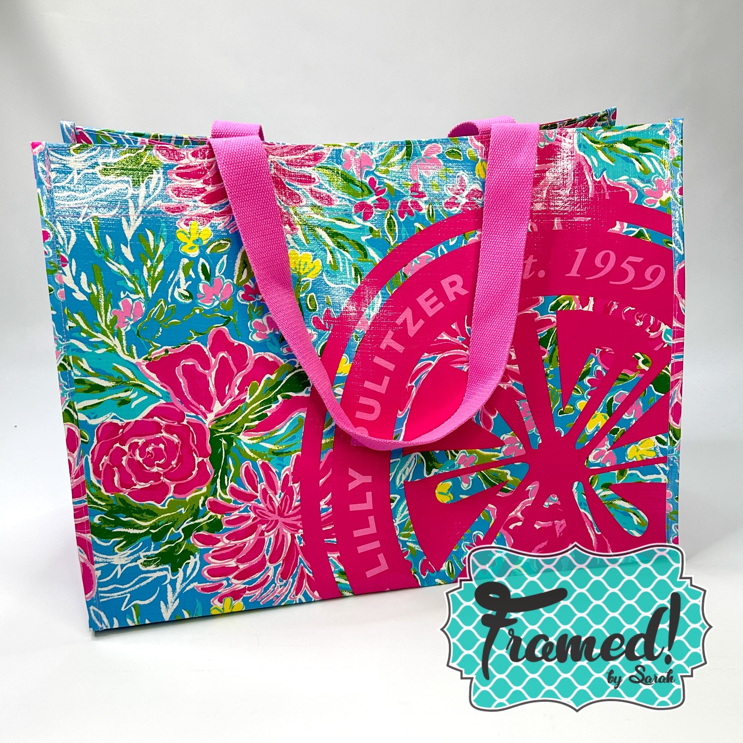 Large 'Lilly Pulitzer' Market Carryall