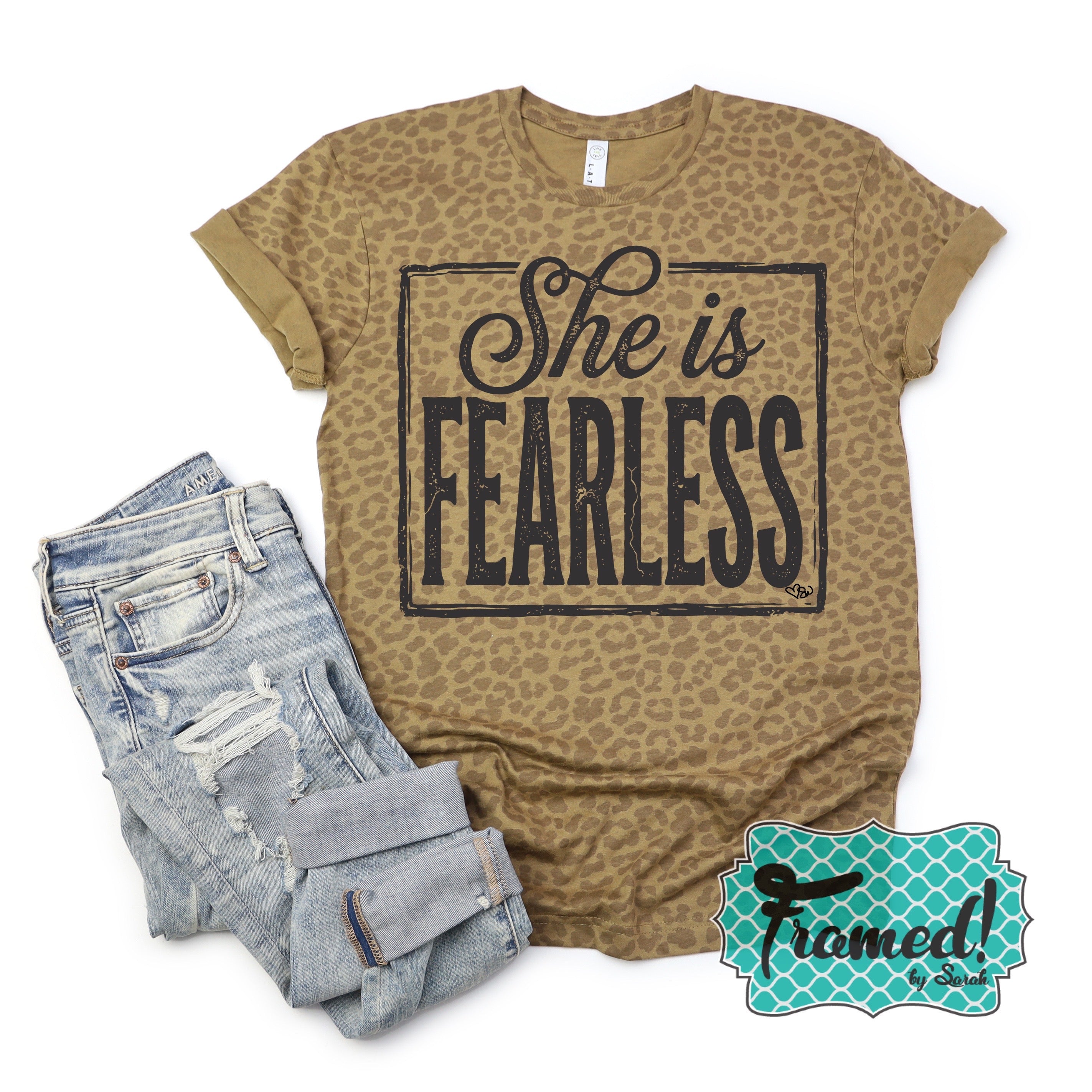 "She is Fearless" Graphic Tee