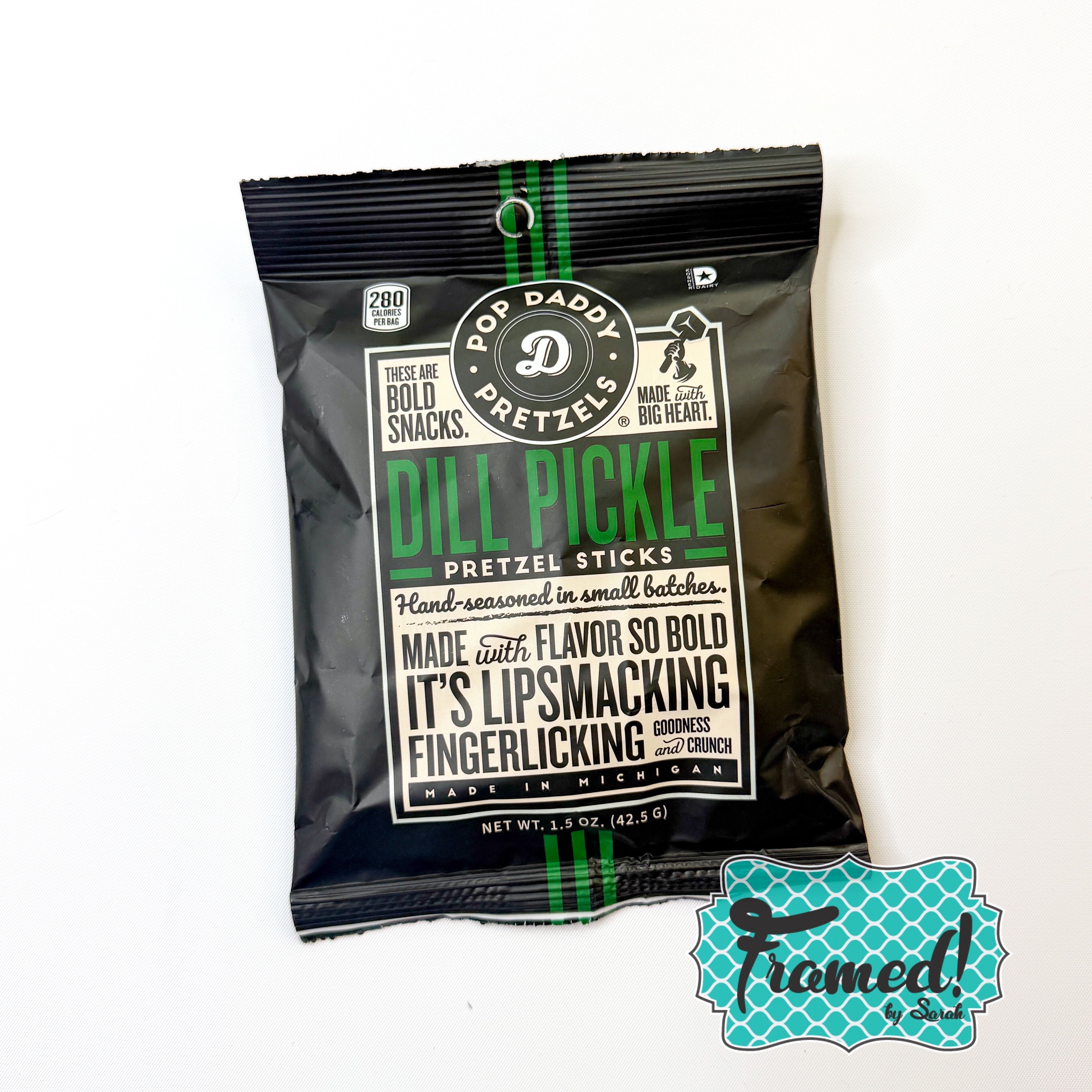 Pop Daddy Dill Pickle Pretzel Sticks