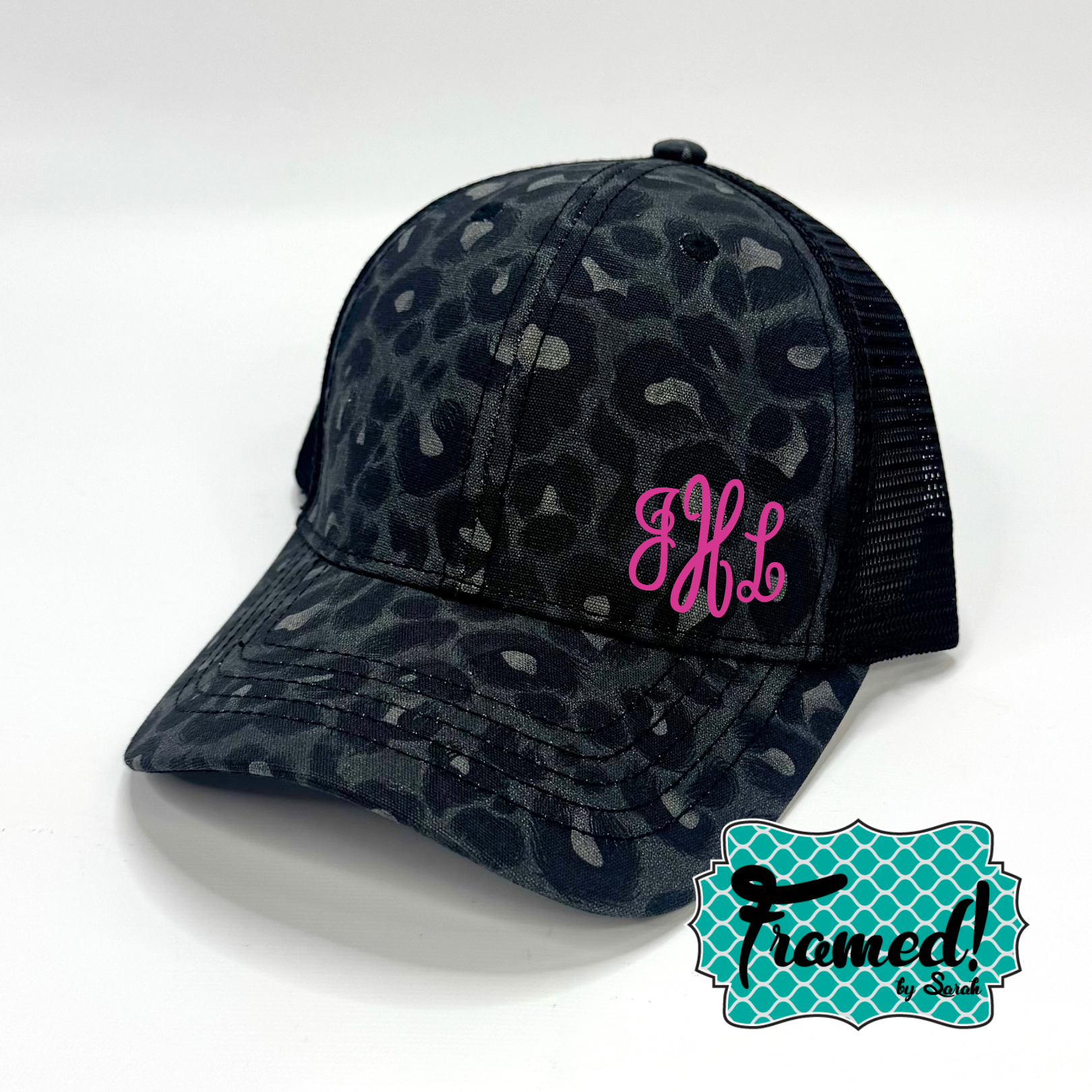 Monogrammed Trucker Hat