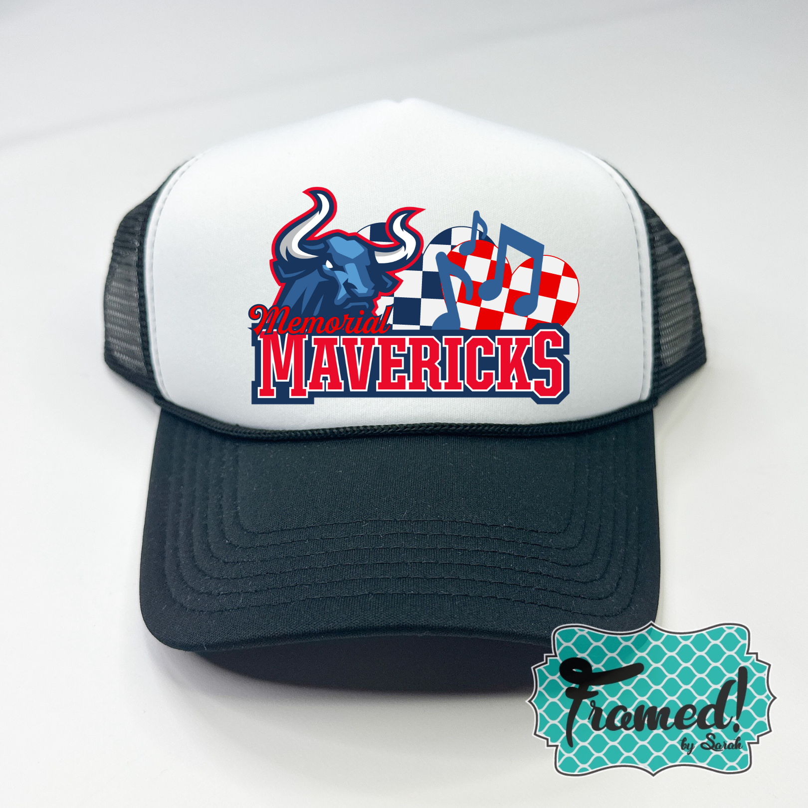 Memorial HS Custom Trucker Hat