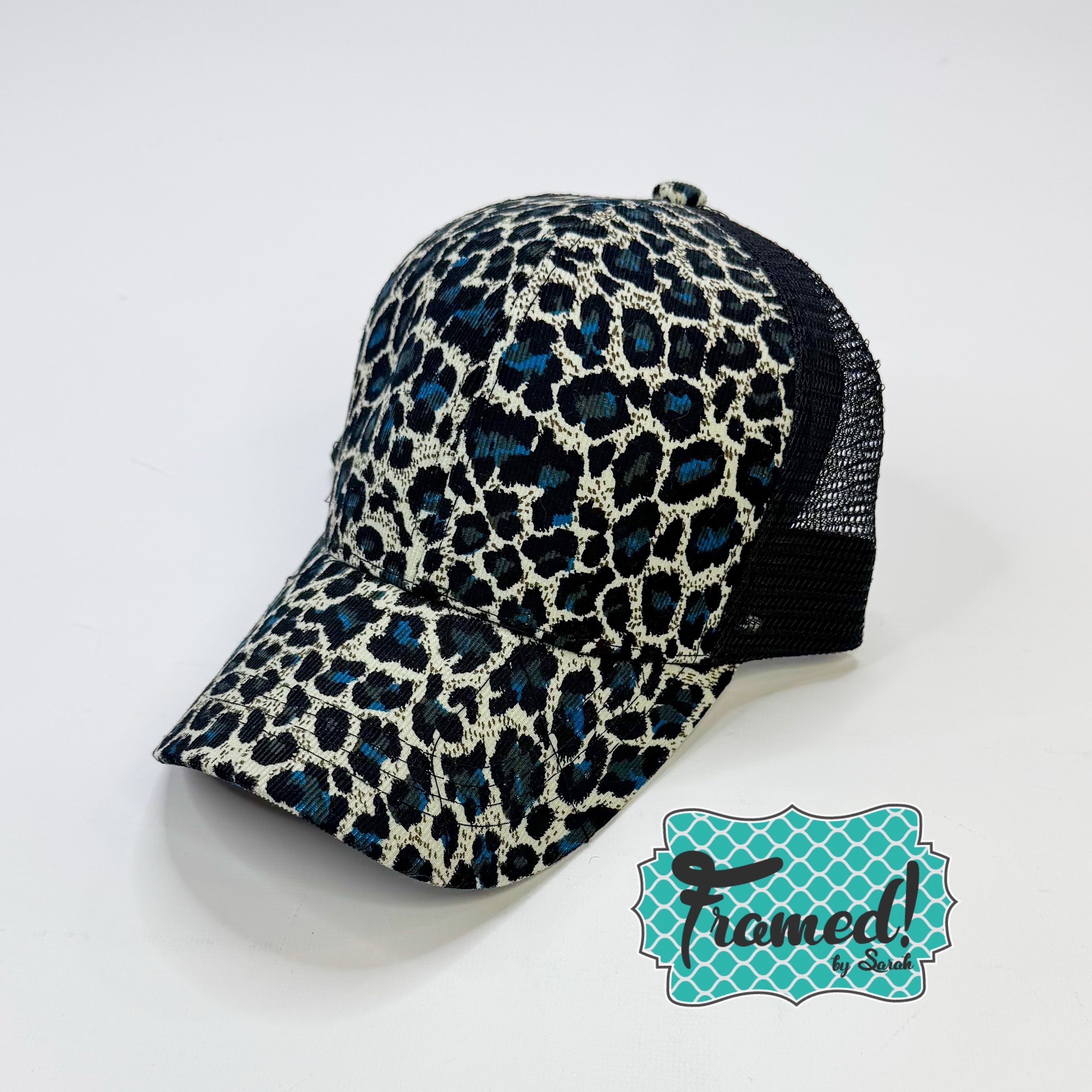Leopard Print Trucker Hat