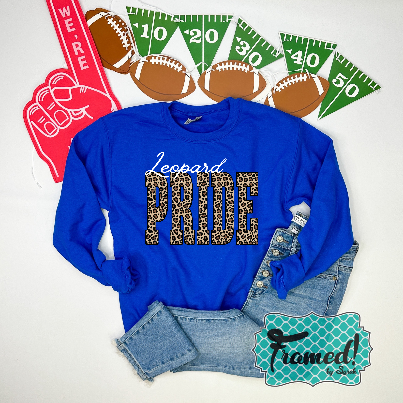 School Pride Custom Tee or Sweatshirt