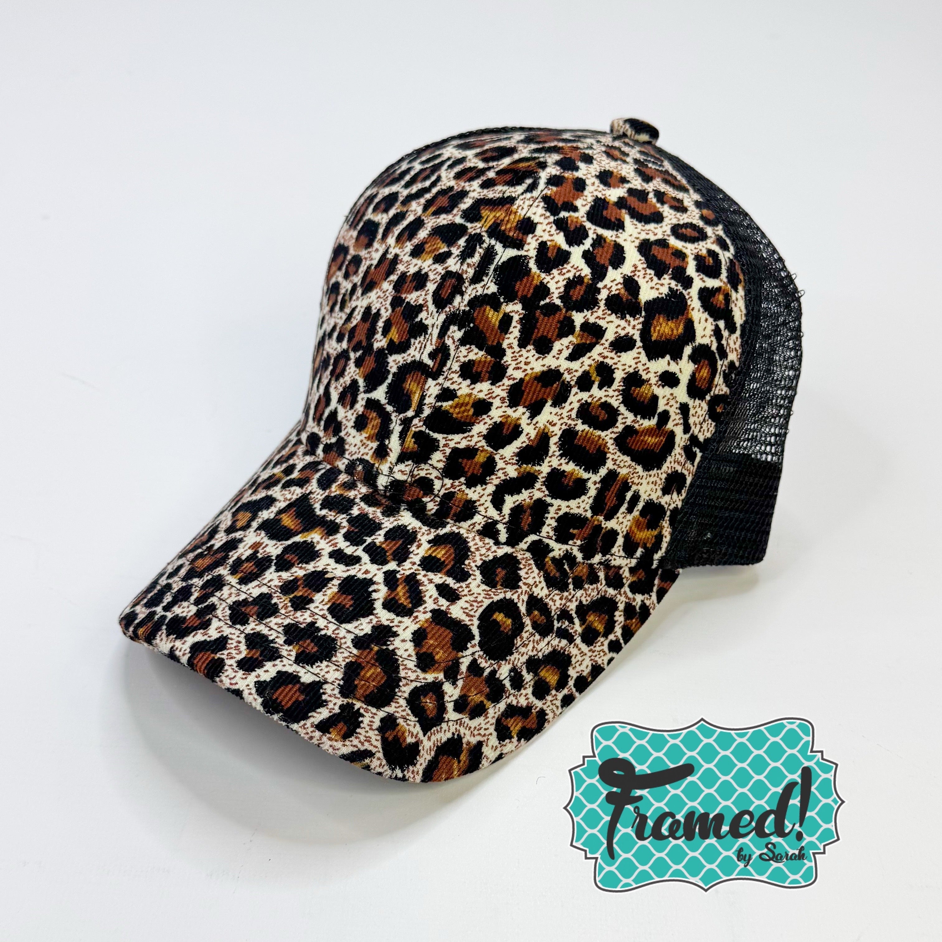 Leopard Print Trucker Hat