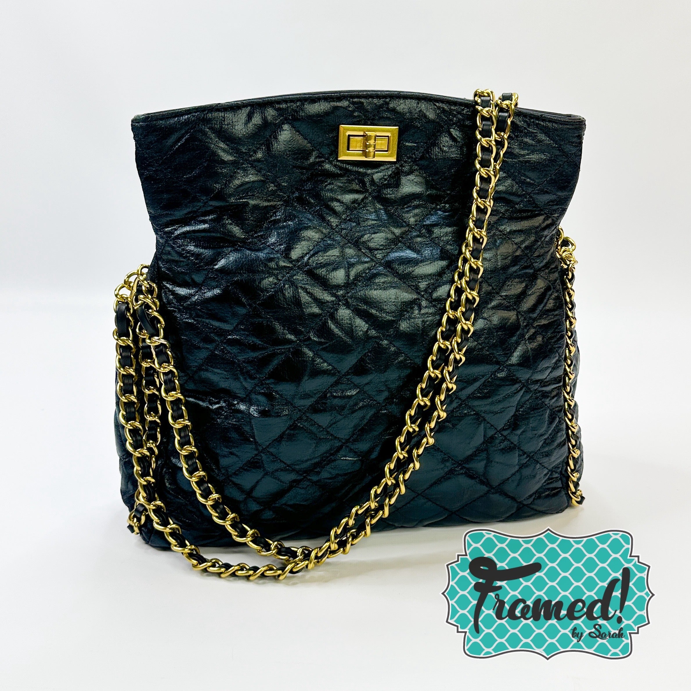 Black Chain Shoulder Bag