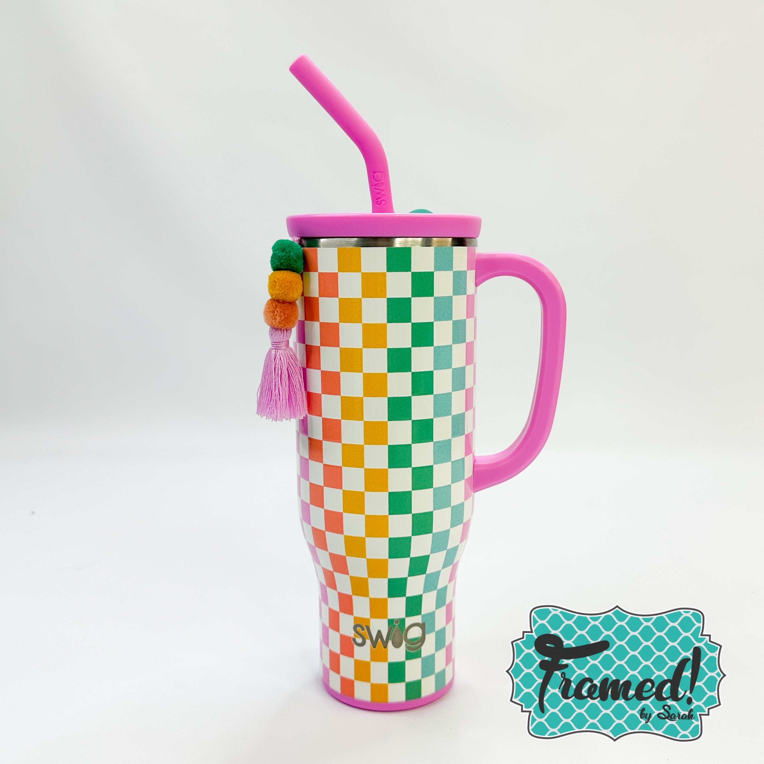 30 oz Swig Check Mate Mega Mug