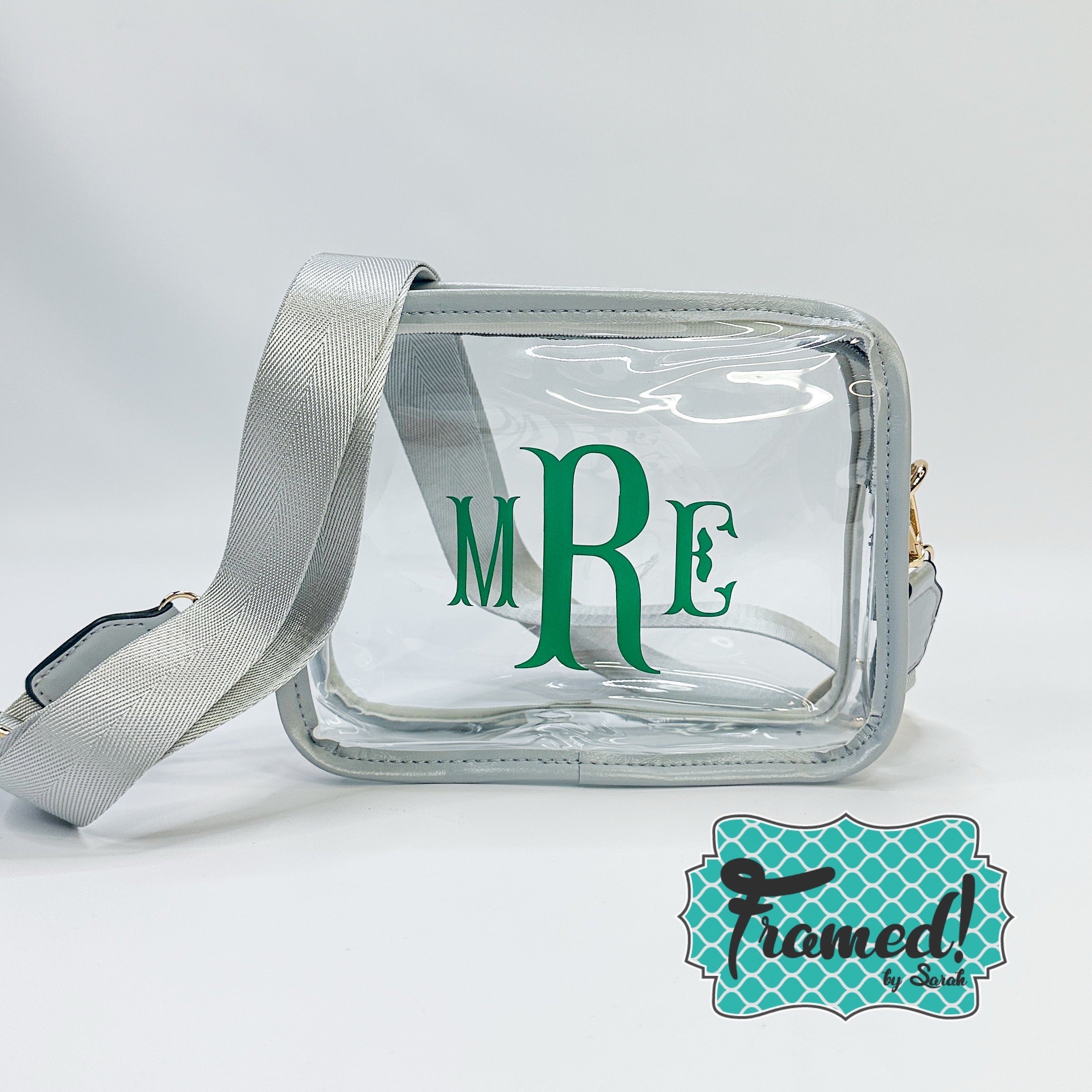 Clear Stadium Crossbody + 'Nothing to See Here' Accessory Bag