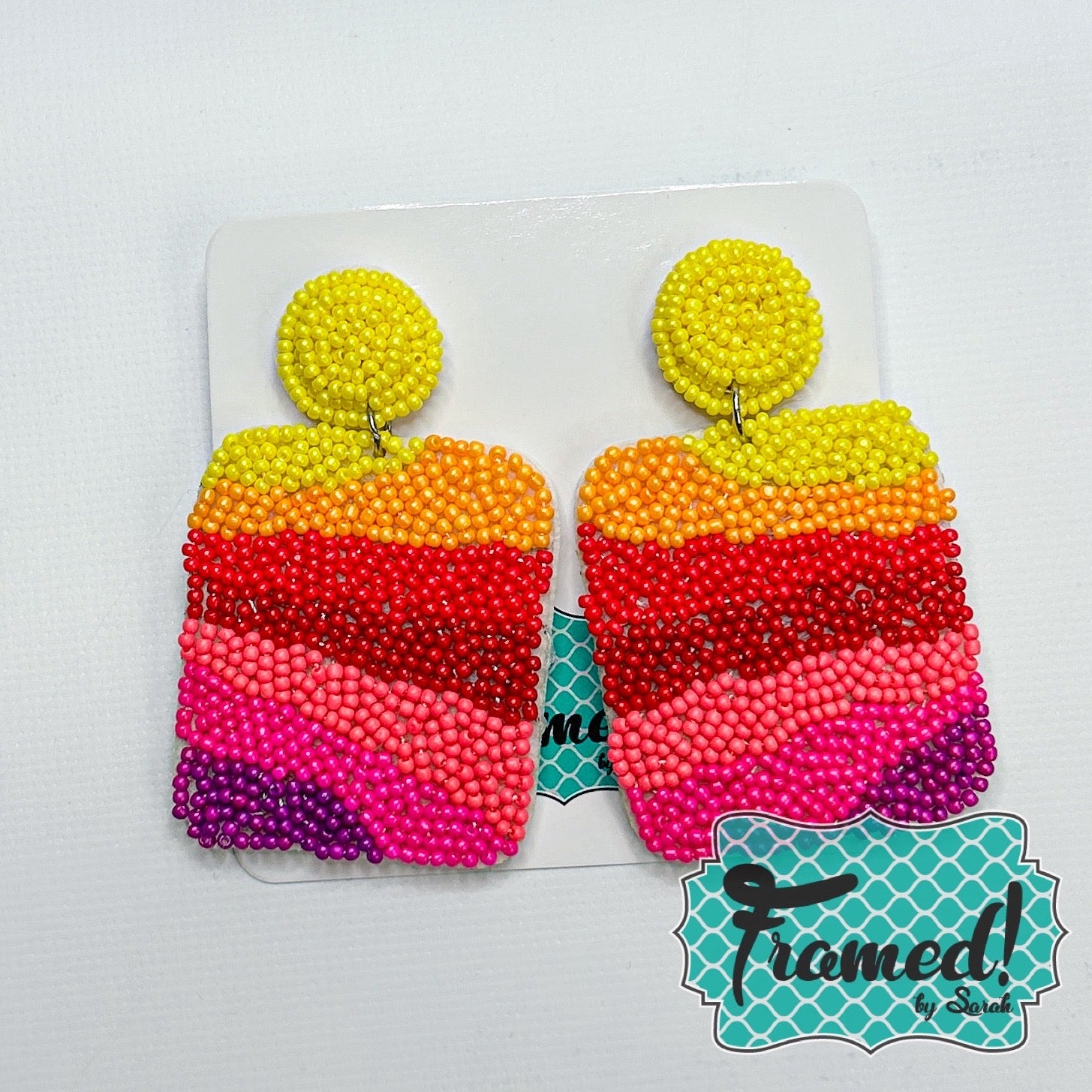 Colorful Statement Earrings