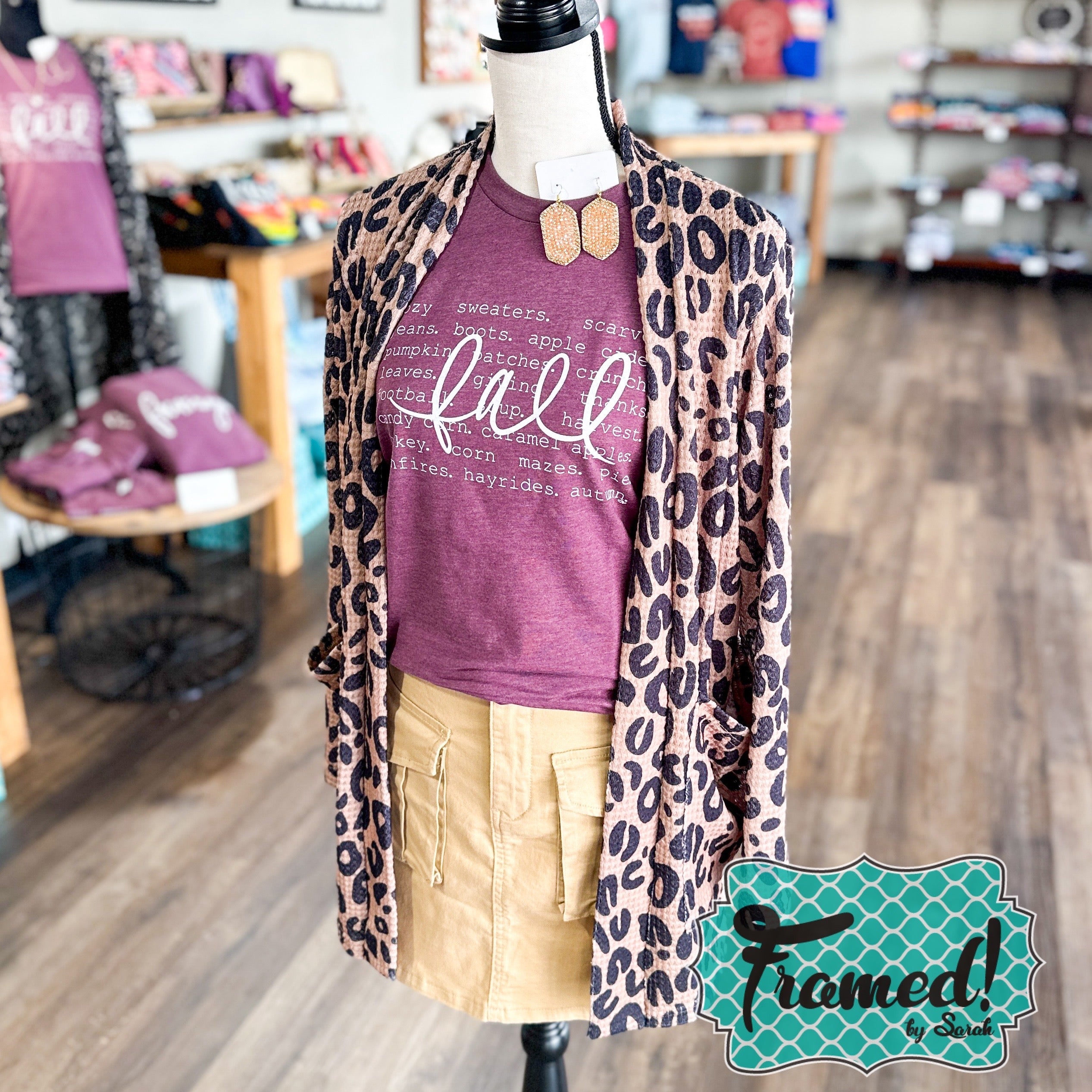 Leopard Print Lola Cardigan