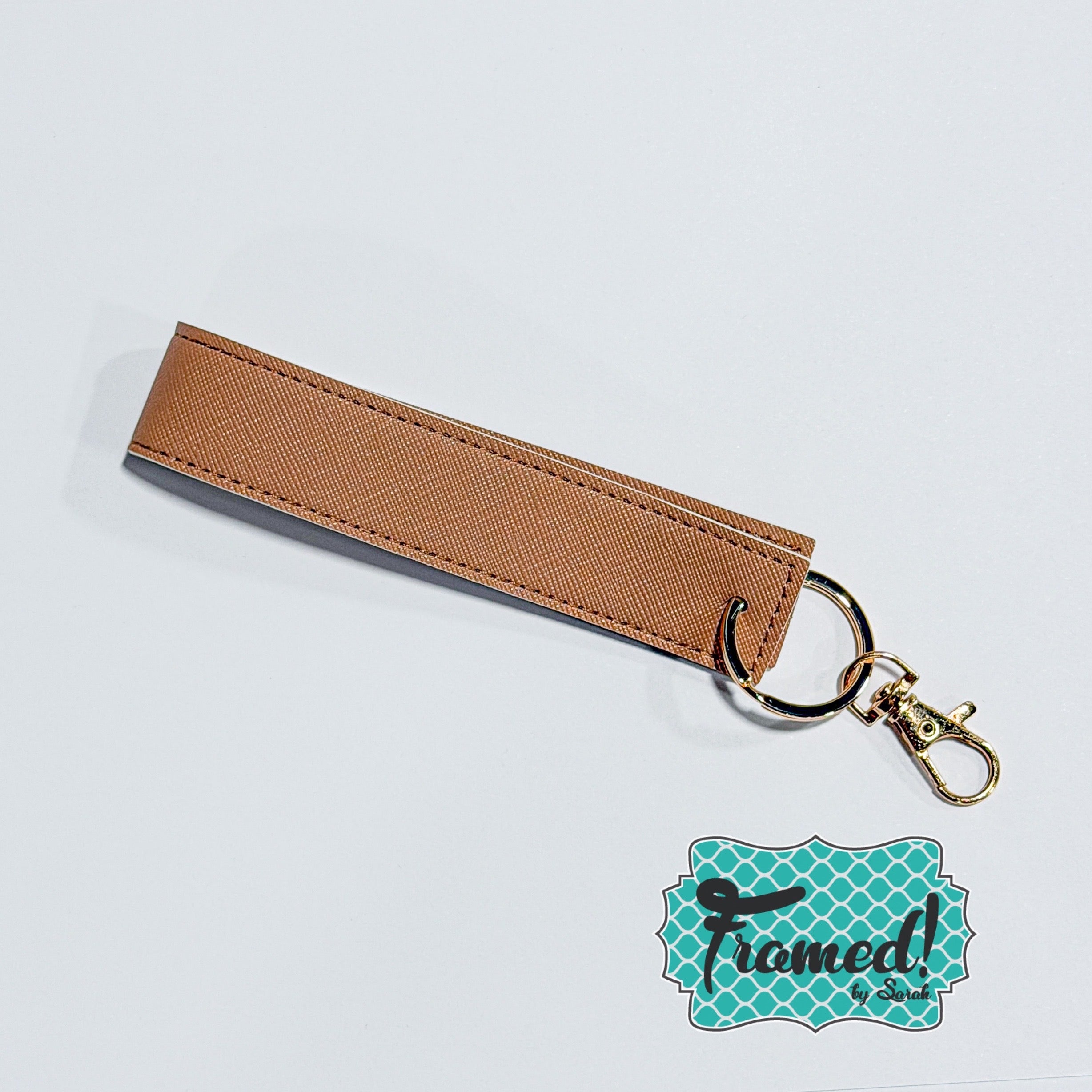 Faux Leather Keyfob