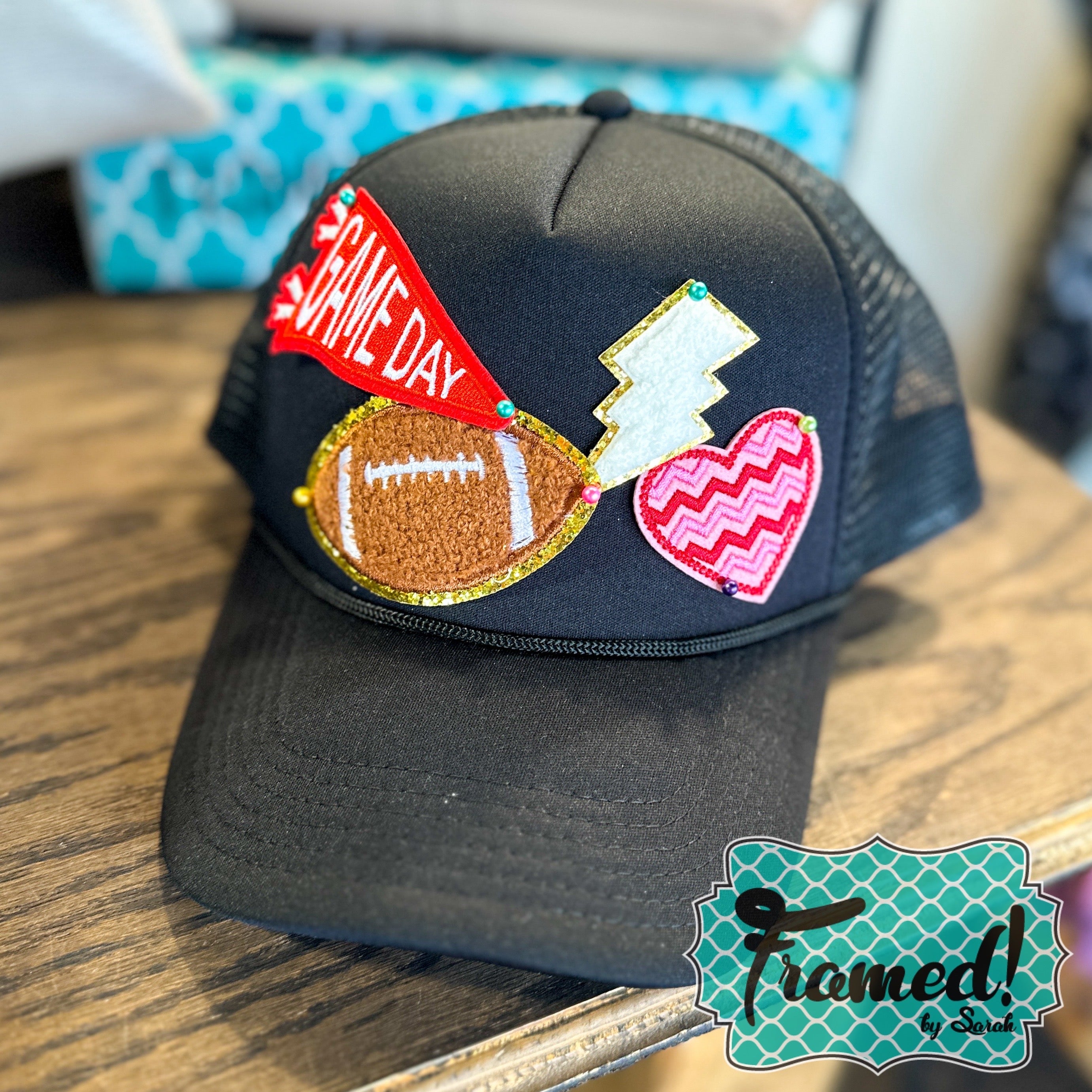 Game Day Custom Patch Trucker Hat