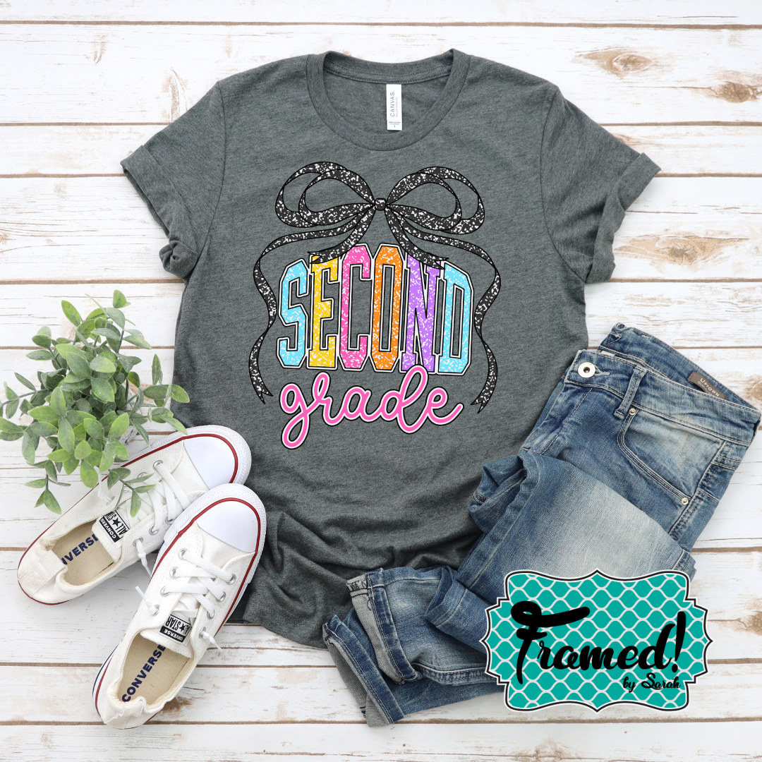 Grade Level Bow Tee