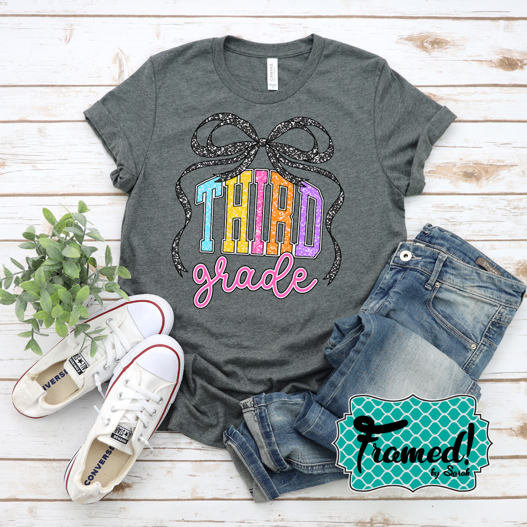 Grade Level Bow Tee