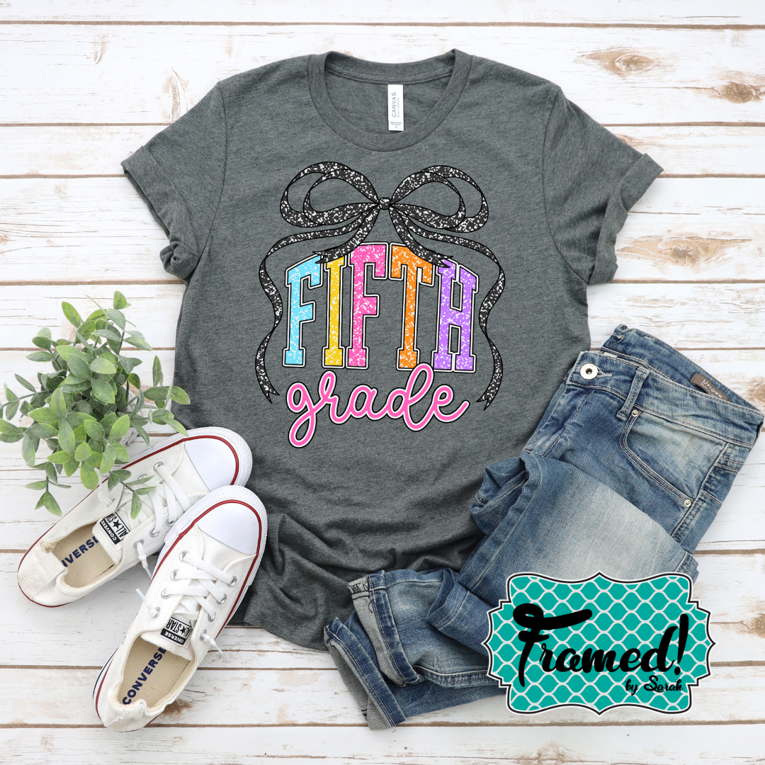 Grade Level Bow Tee