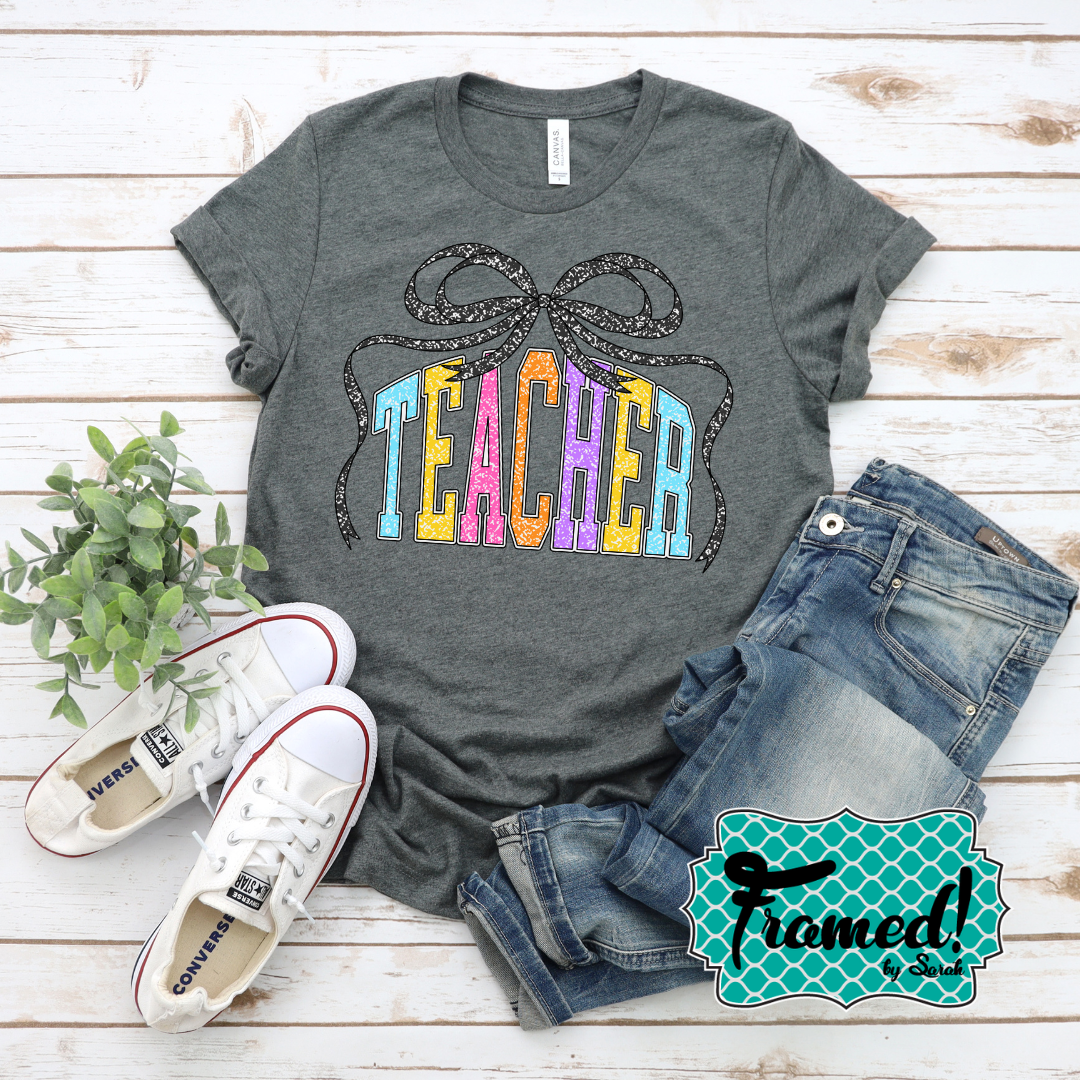 Grade Level Bow Tee