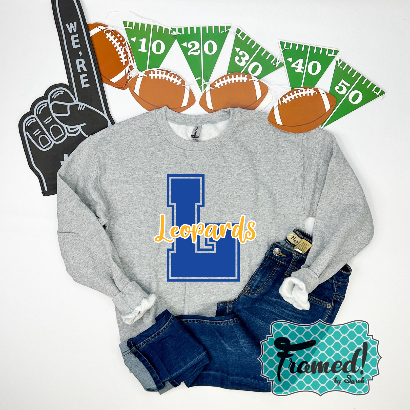 'Hometown Team' Graphic Spirit Tees & Sweatshirts
