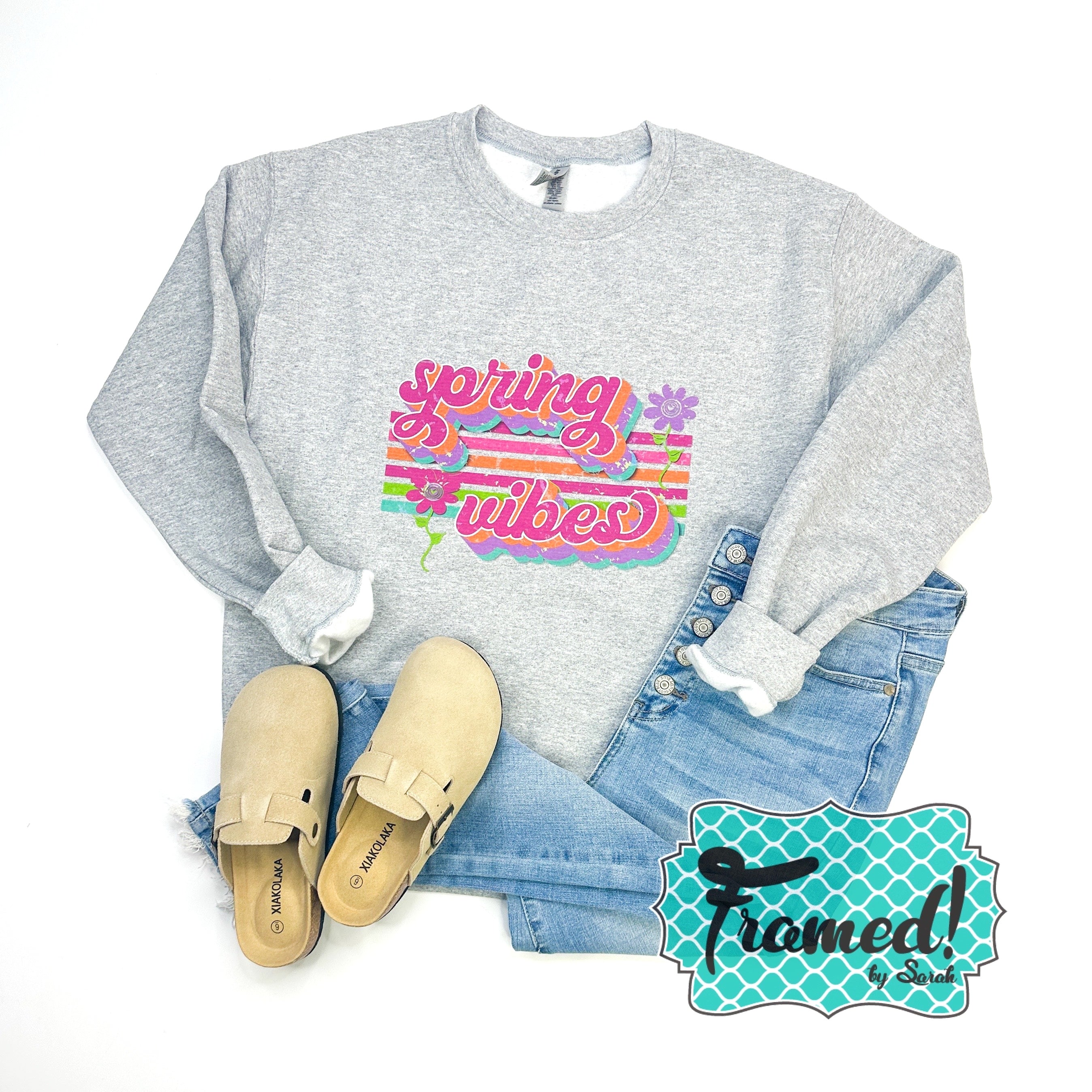 'Spring Vibes' Sweatshirt