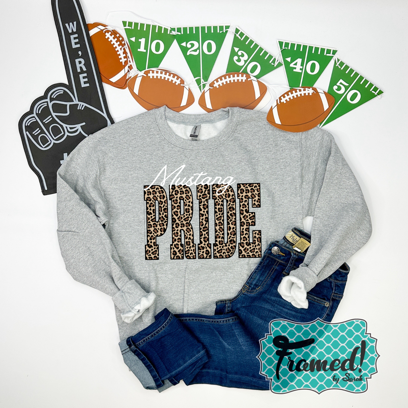 School Pride Custom Tee or Sweatshirt