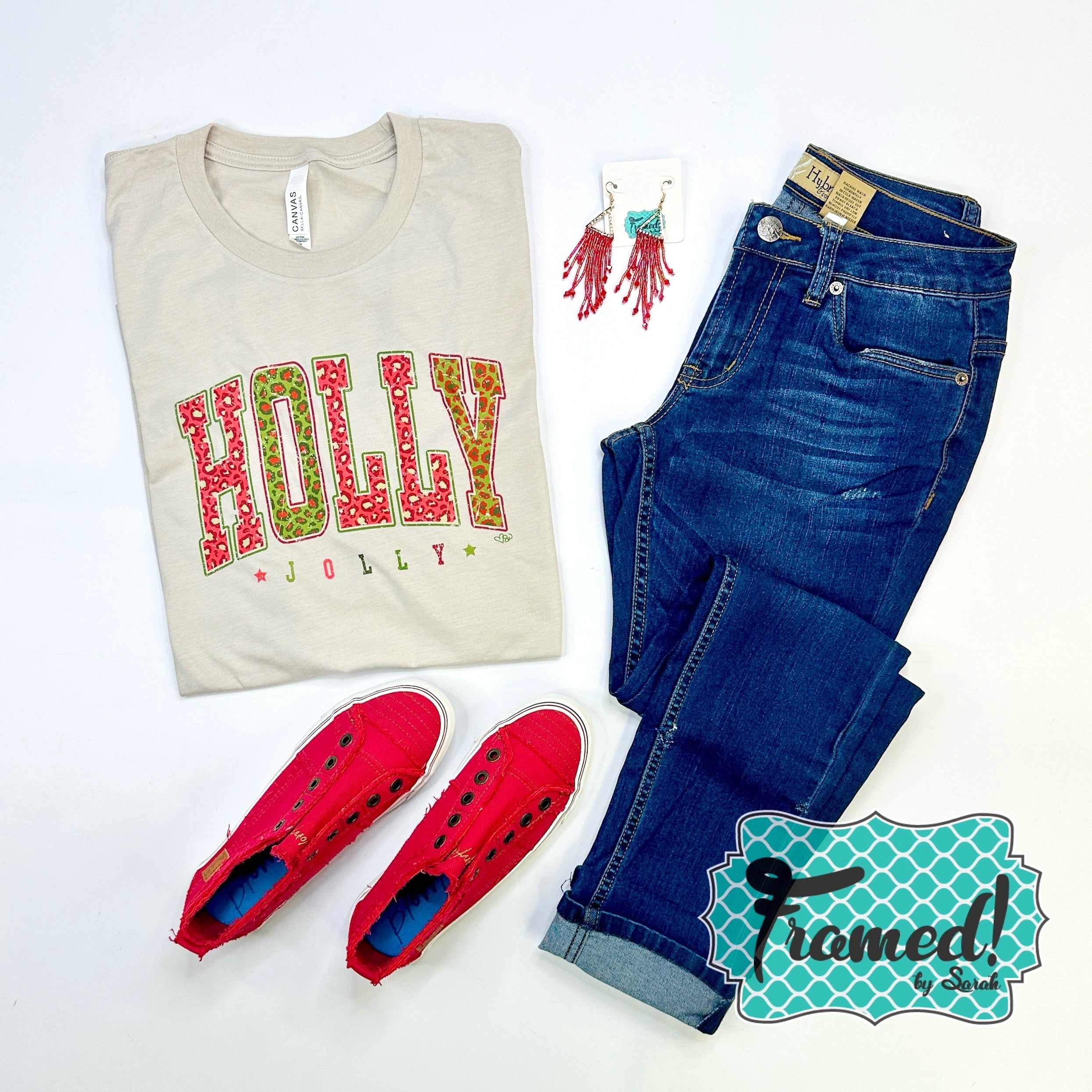 'Holly Jolly' Graphic Tee