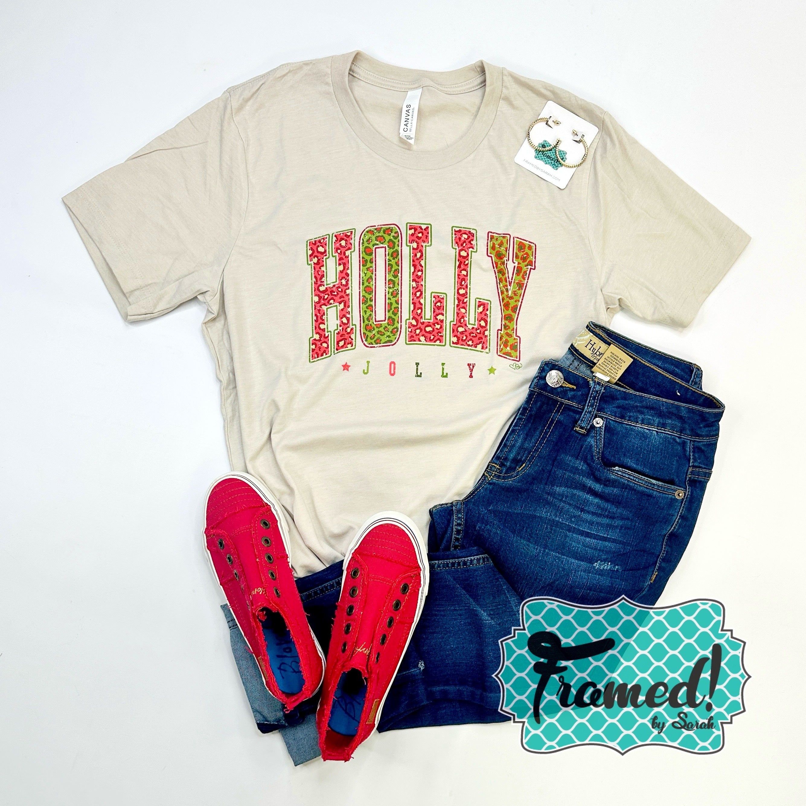 'Holly Jolly' Graphic Tee