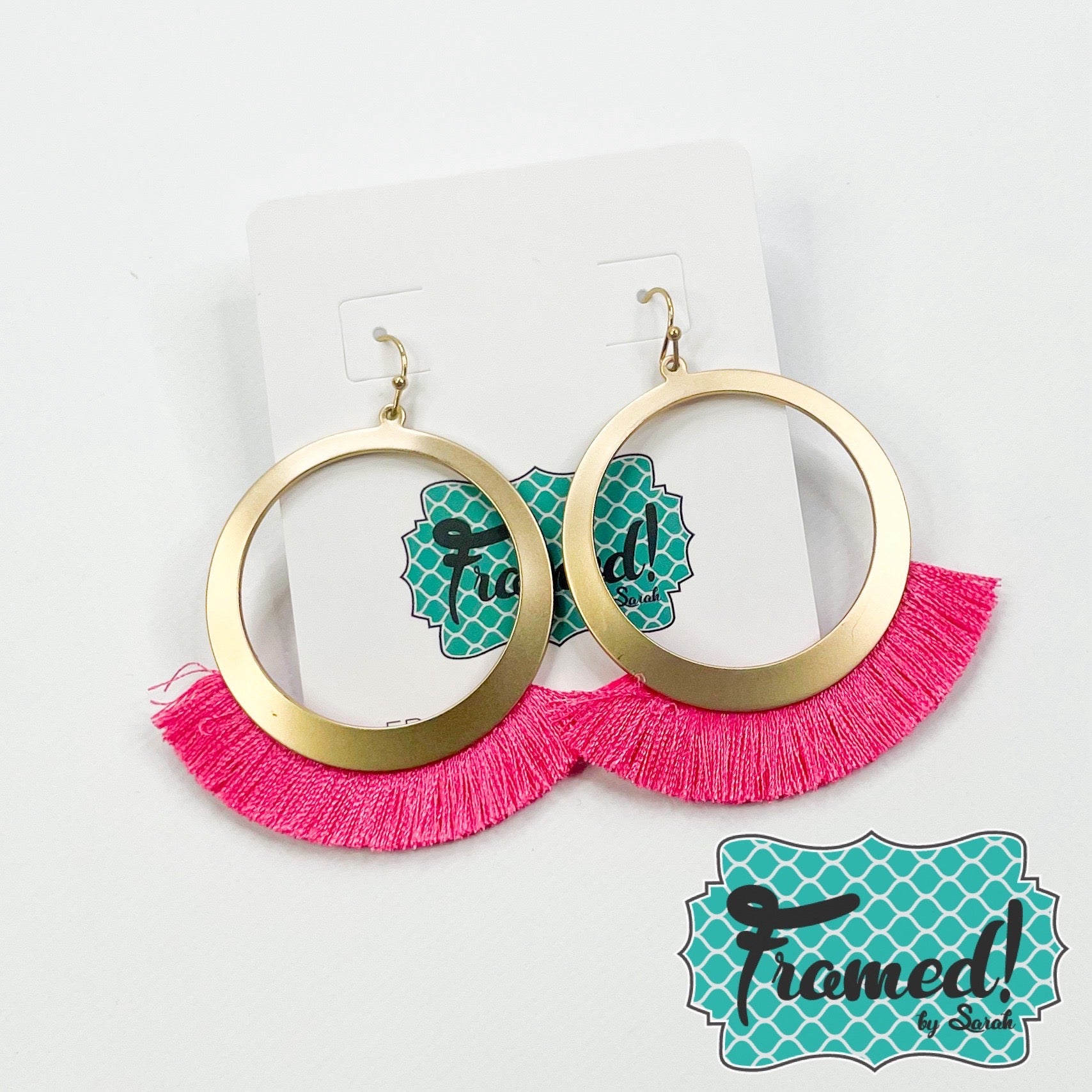 Hot Pink Blair Earrings